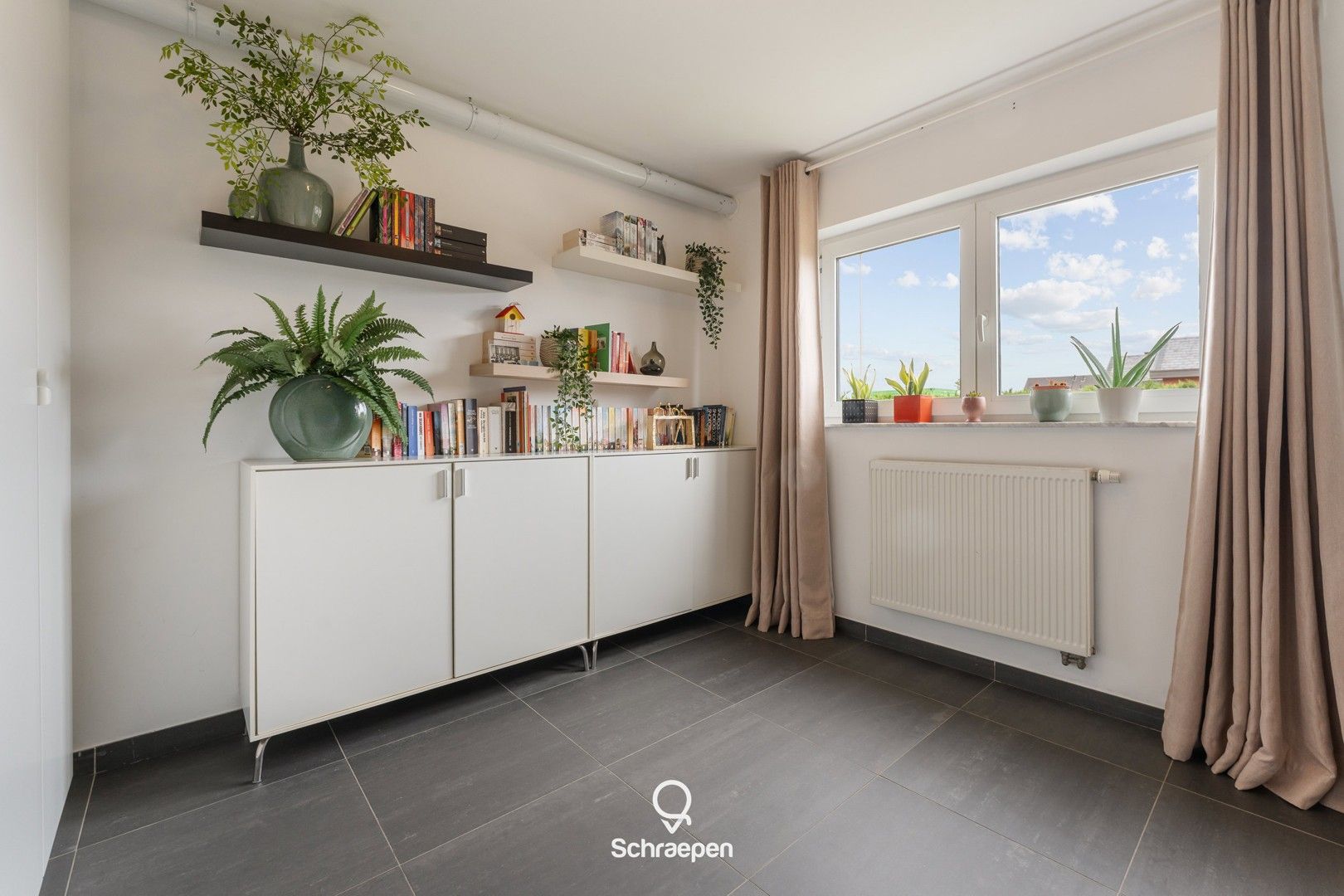 Gelijkvloers appartement met 2 slpks, onderhoudsvriendelijke tuin en garage te Zonhoven-centrum! foto 14