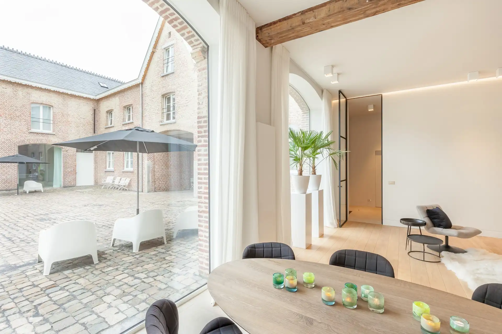 Charmant éénslaapkamerappartement in groene omgeving foto 4