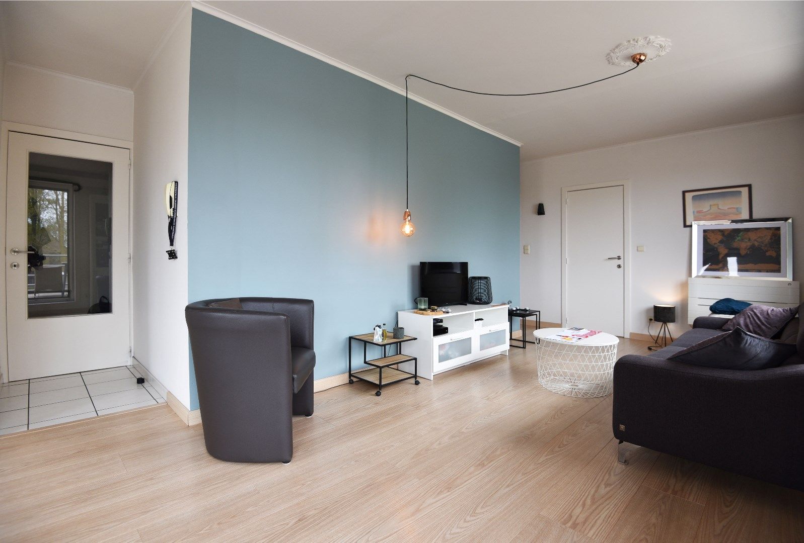 Energiezuinig app. 82m² met 2 slpks, zonnig terras en garage te Adegem foto 3
