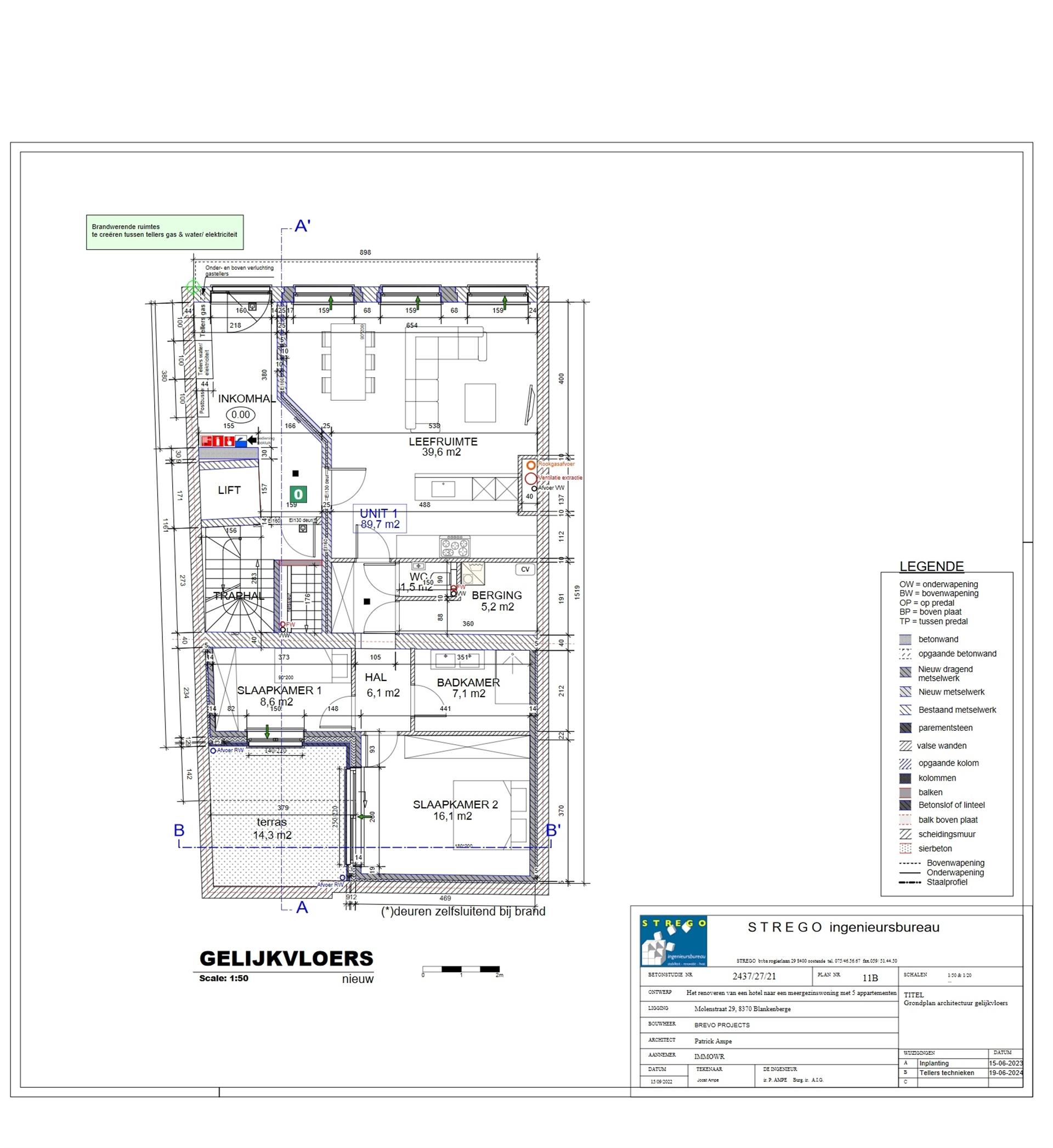 Stijlvol 2 slaapkamerapp. in het hart van Blankenberge
.  foto 2