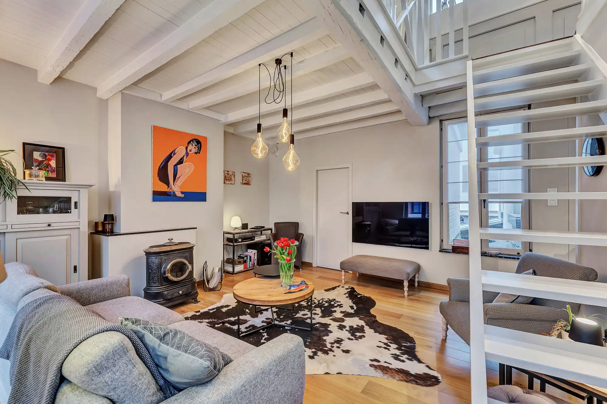 Luxueus appartement met handel gelijkvloers centrum Aalst foto 2