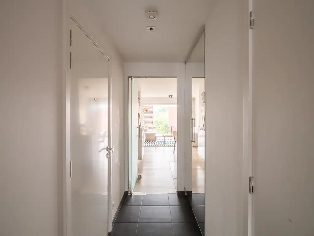 Lichtrijk appartement met ruim zonneterras en open groen zicht op toplocatie aan Dok Noord. Mogelijkheid aankoop autostaanplaats! foto 11