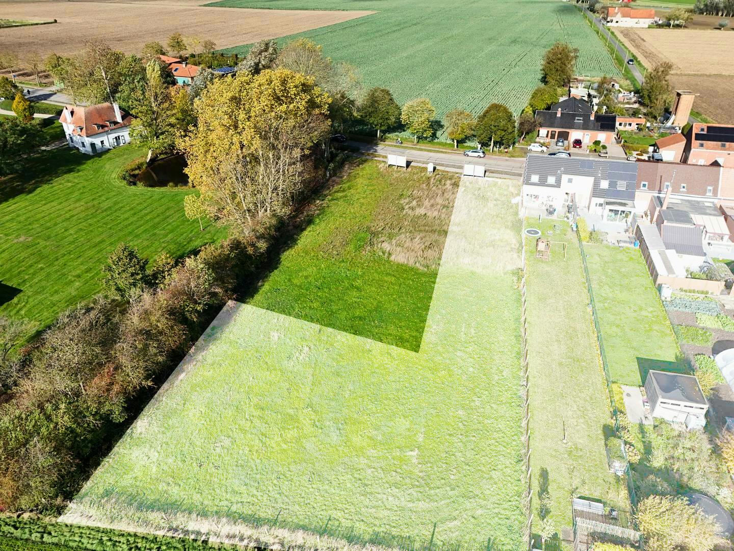 Mooi en zuidgericht stuk bouwgrond (1.284m²) voor open bebouwing foto 3