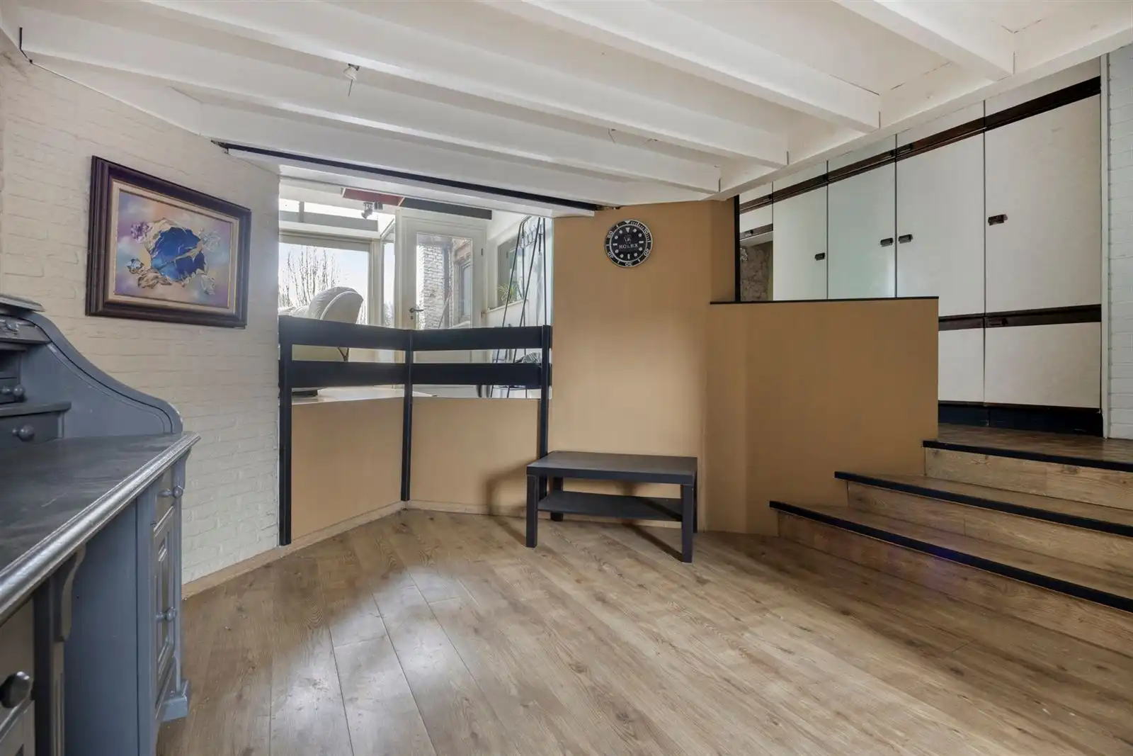 Kangoeroe woning: verweven 1 slpk appt met ruime woning  foto 7