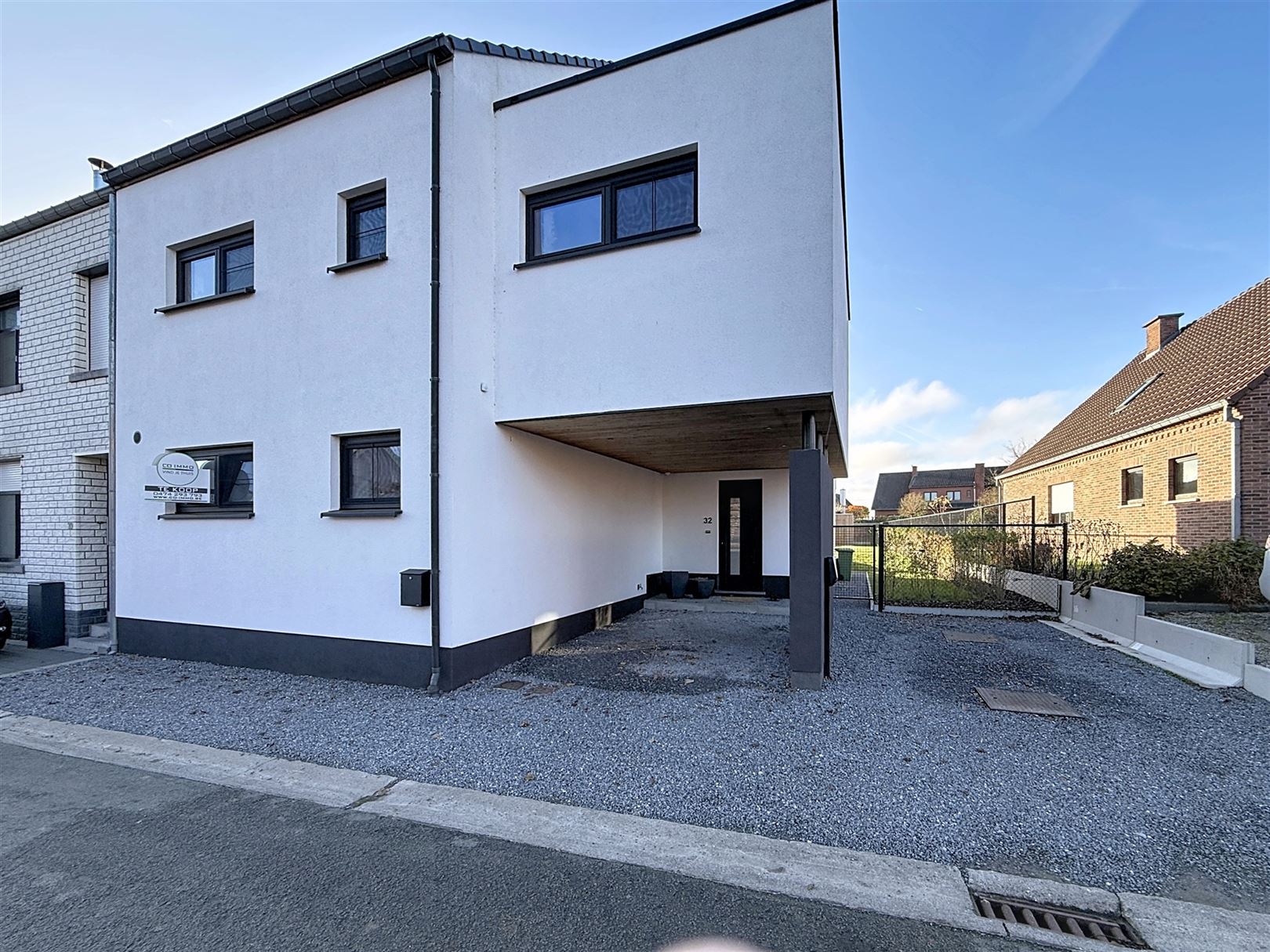 Moderne woning, 3/4 slpks, tuin, carport, 5a 83ca foto 2