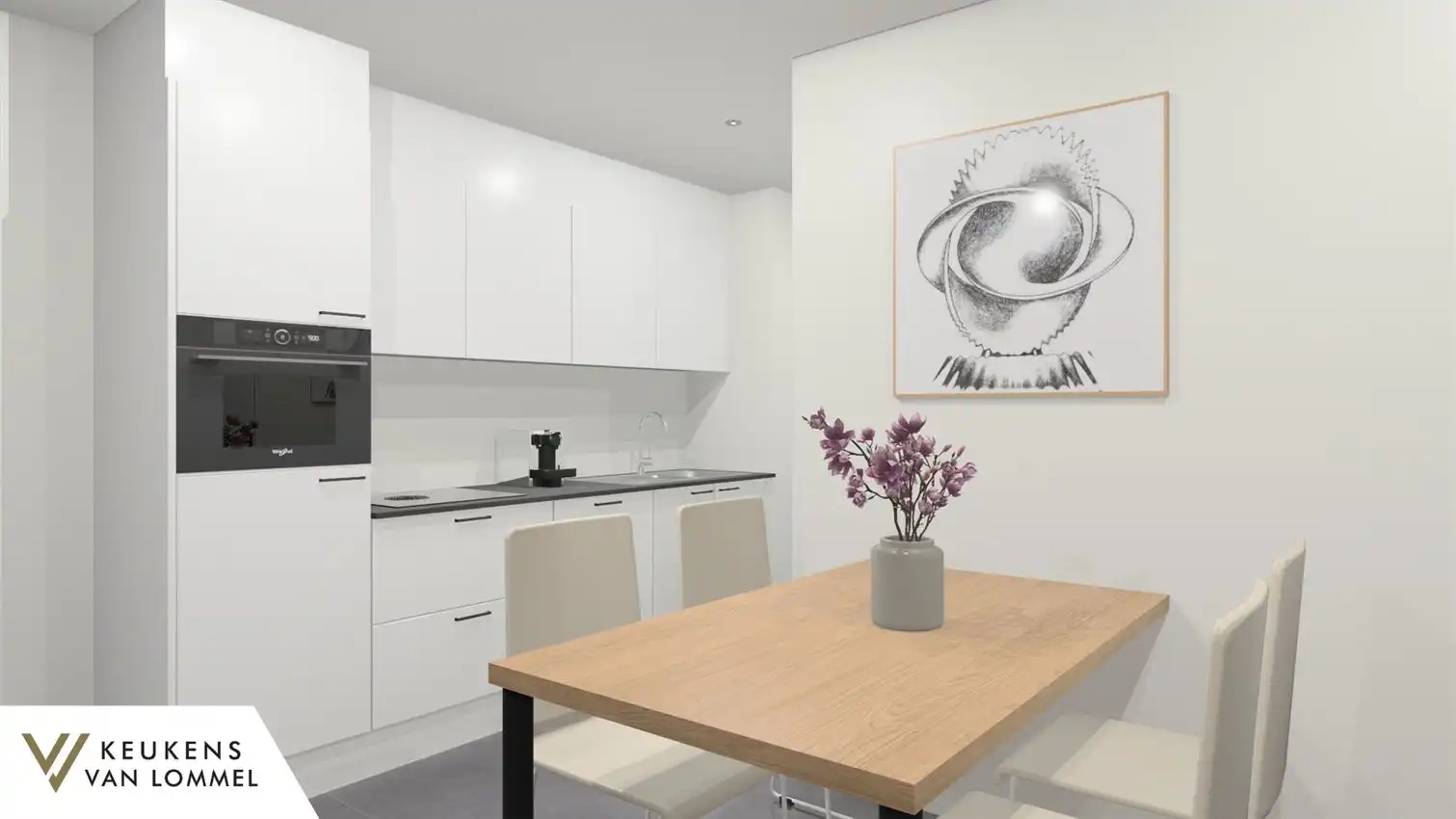 Gelijkvloers éénslaapkamer appartement foto 4