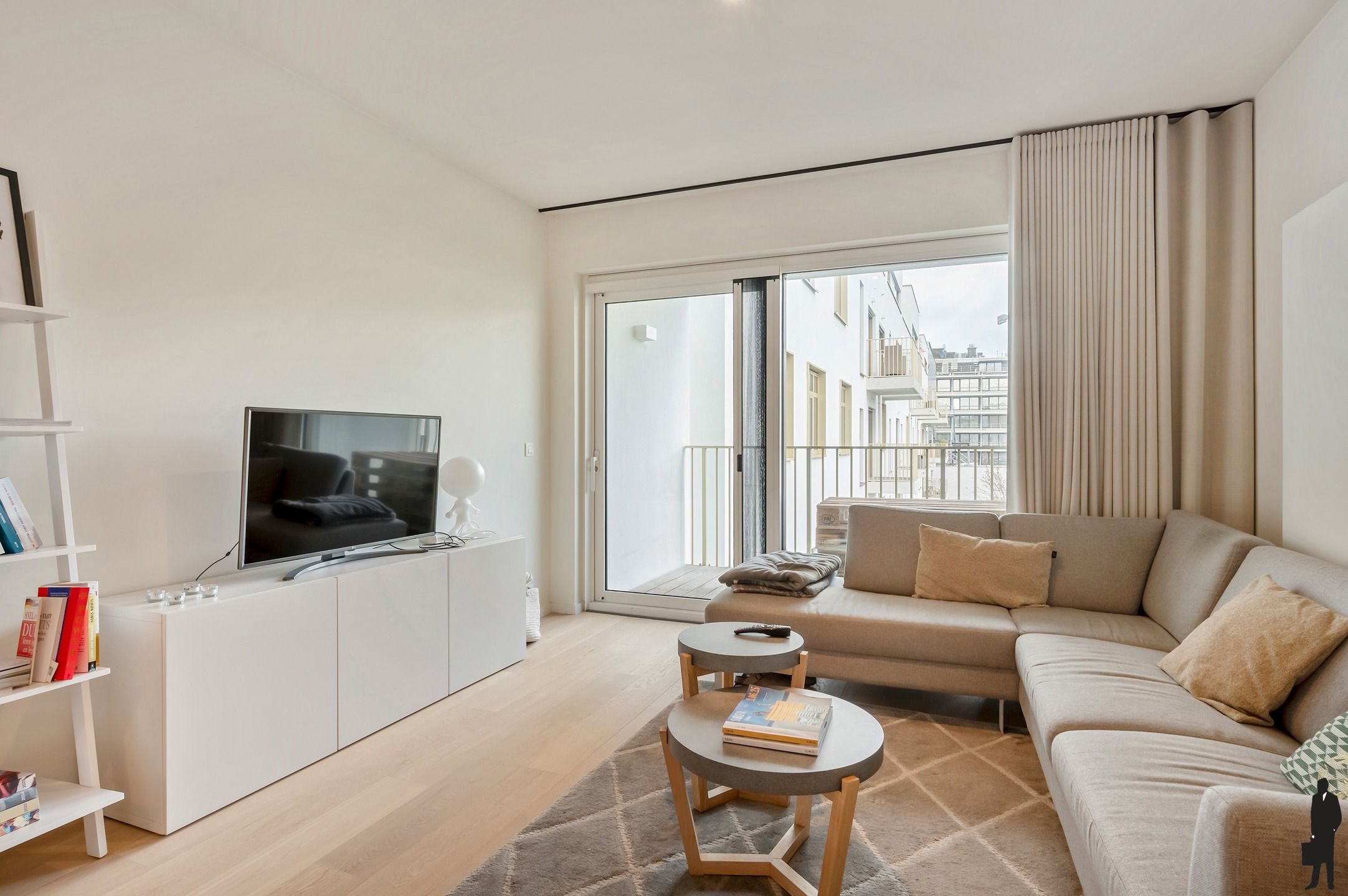 Licht 2-slpk appartement met 2 terrassen in Residentie Leopold foto 10