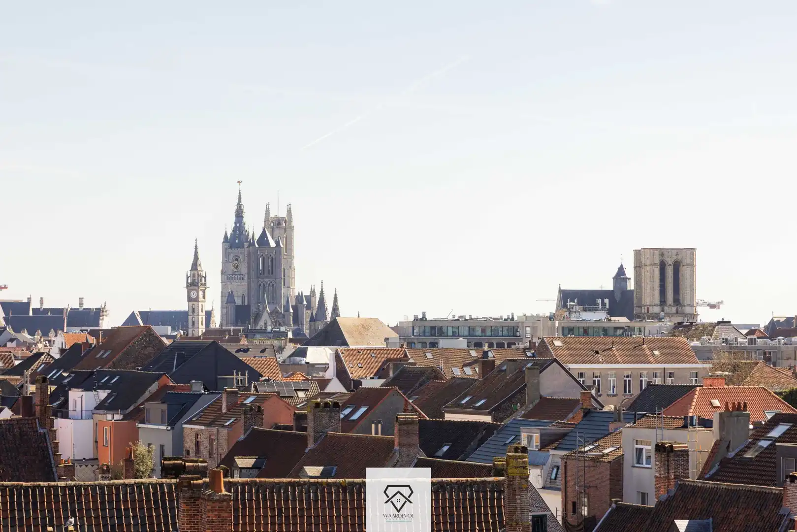 Penthouse123 met fenomenaal uitzicht over Gent foto 21