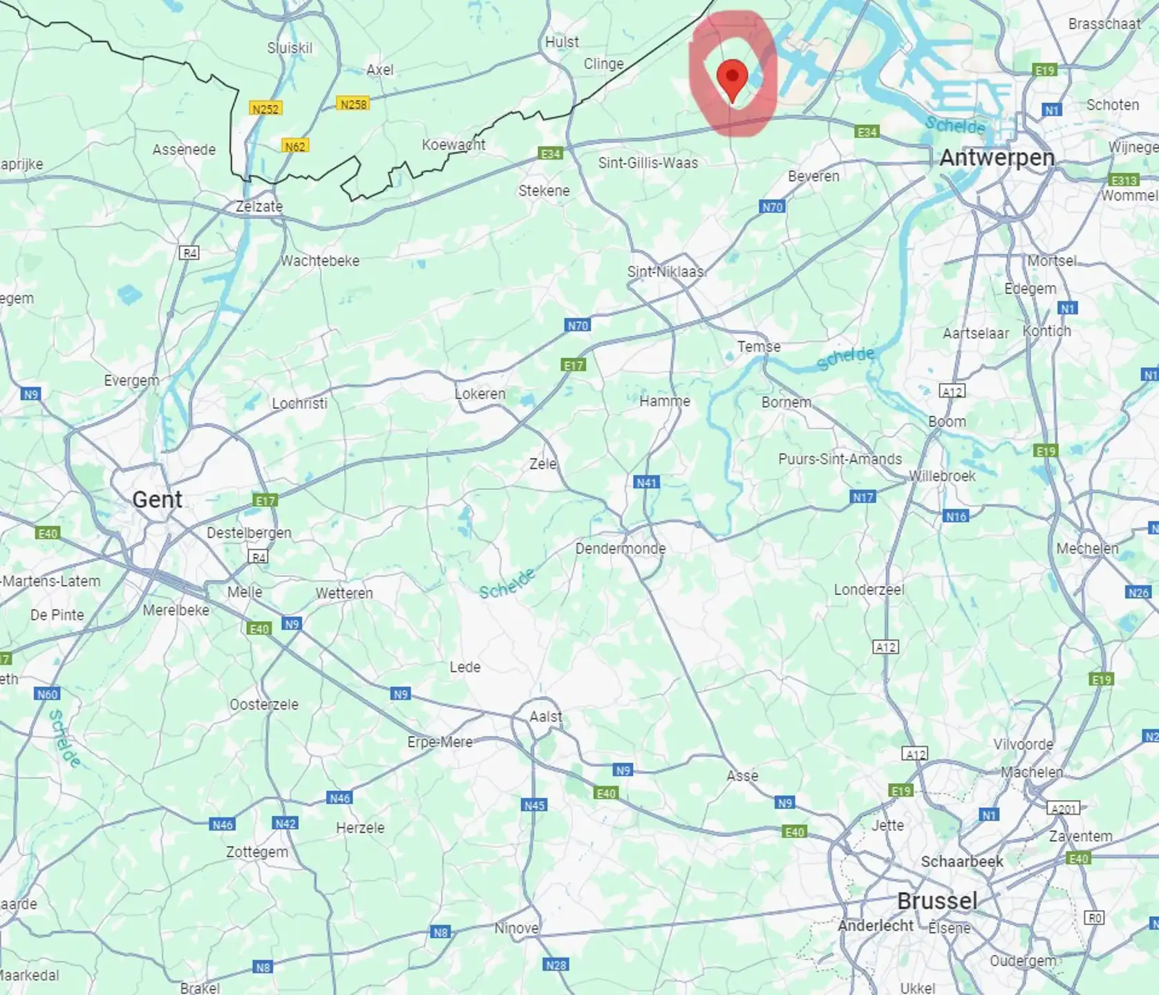 TE HUUR Magazijnruimte met kantoor in Verrebroek foto 11