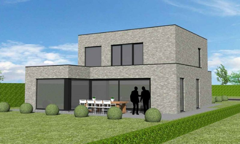 Nieuw te bouwen alleenstaande woning te Sint-Martens-Latem. foto 3