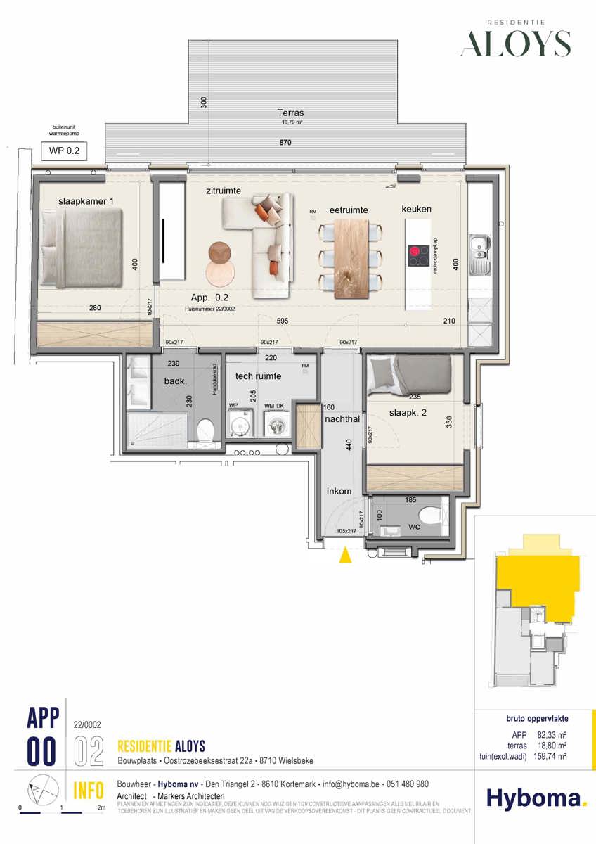 Gelijkvloers appartement met tuin foto 5