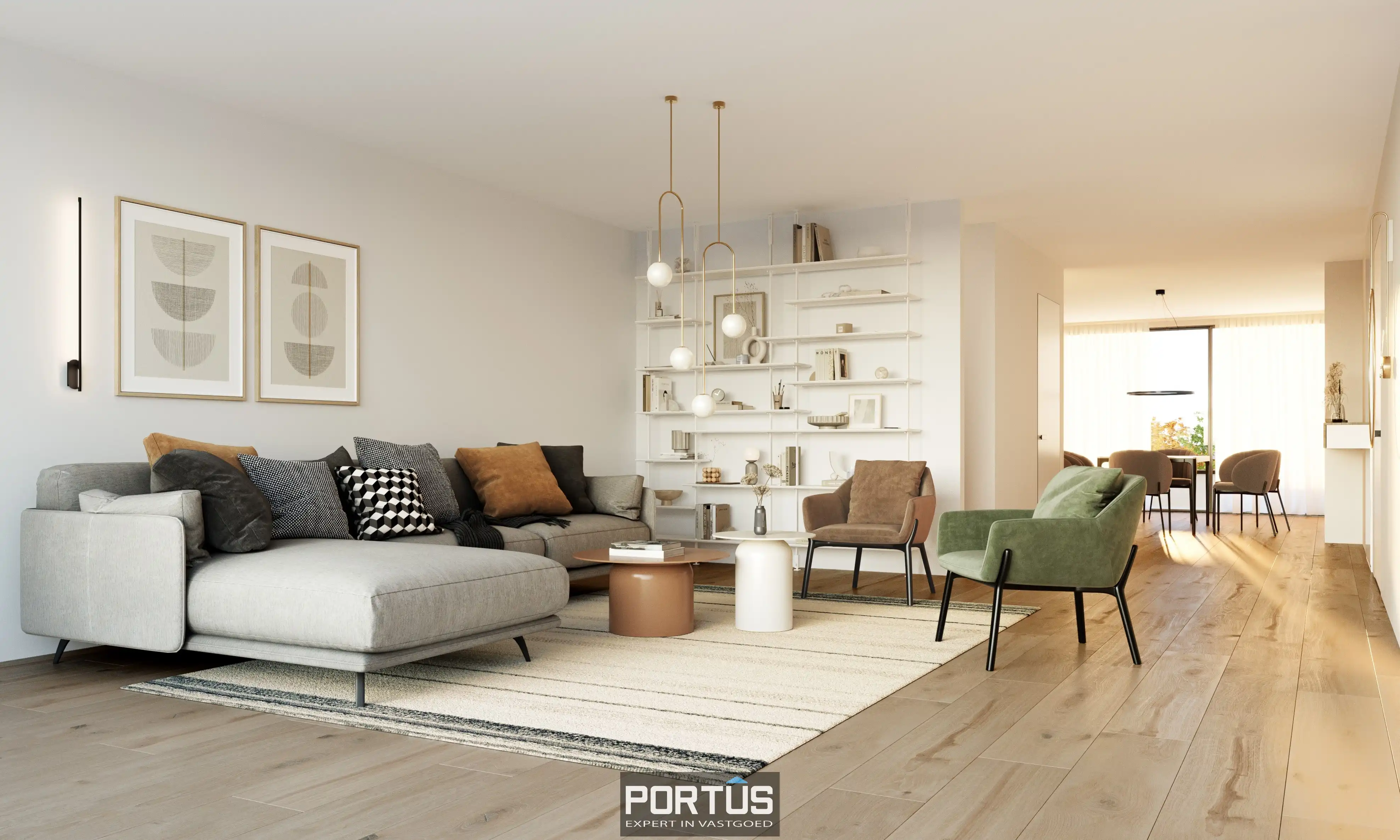 Instapklaar nieuwbouwappartement te koop met 3 slaapkamer in Residentie Portanic te Nieuwpoort foto 12