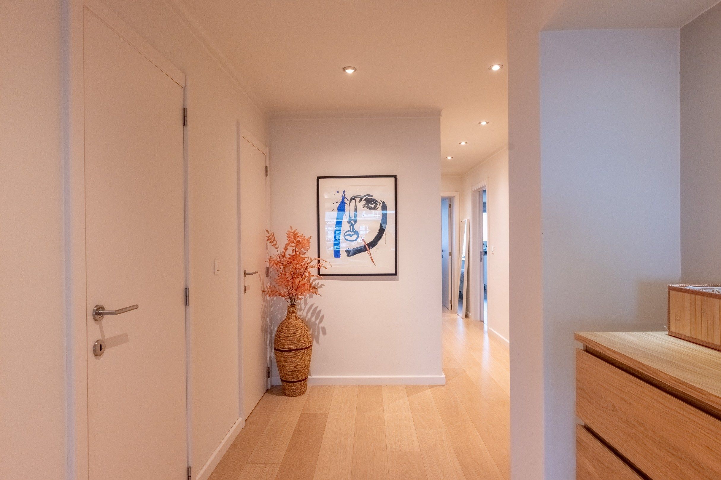 Zeer mooi appartement met zijdelings zeezicht te Duinbergen foto 7