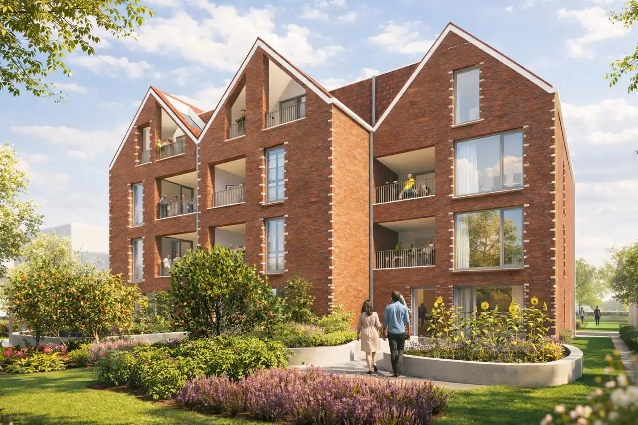 Nieuwbouwappartementen met terras in Mechelen foto 2