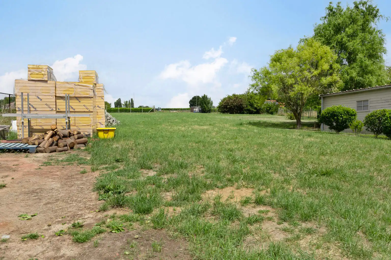 immo DAVID stelt voor: bouwgrond met achterliggende tuin foto 4