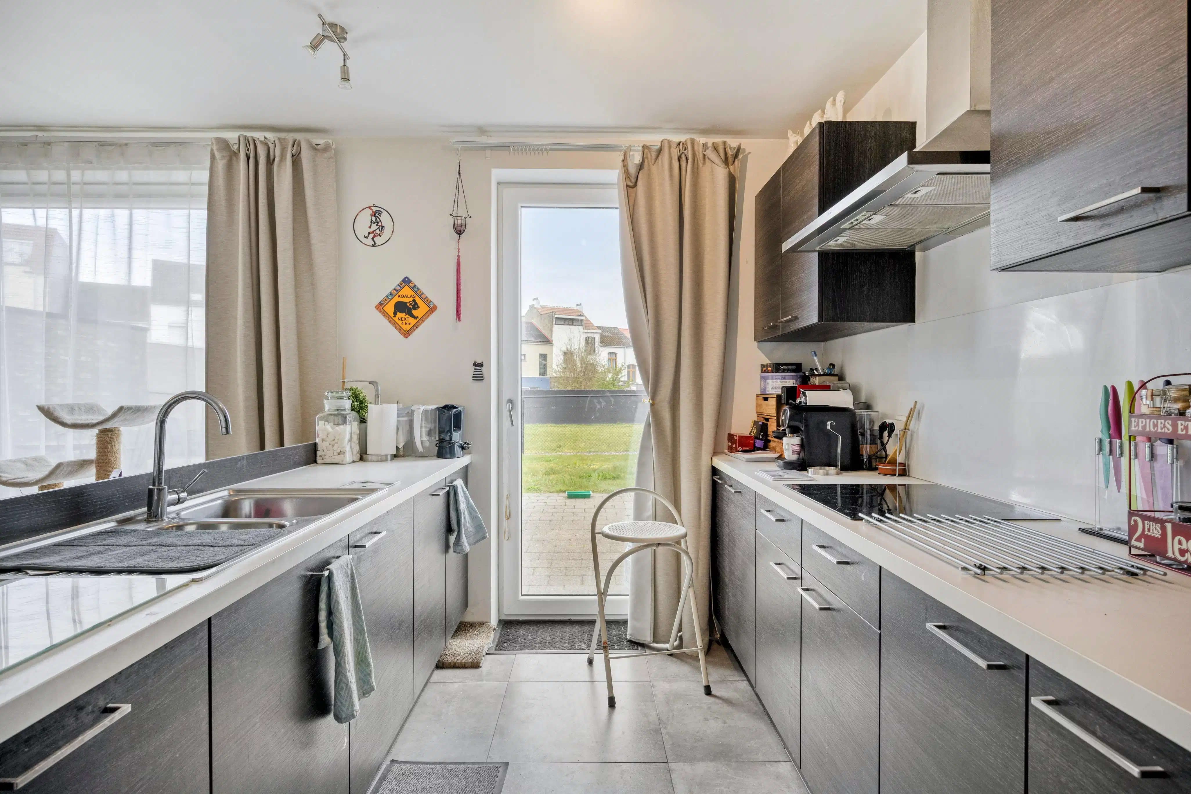 Gelijkvloers appartement met grote tuin te koop in Vilvoorde foto 5