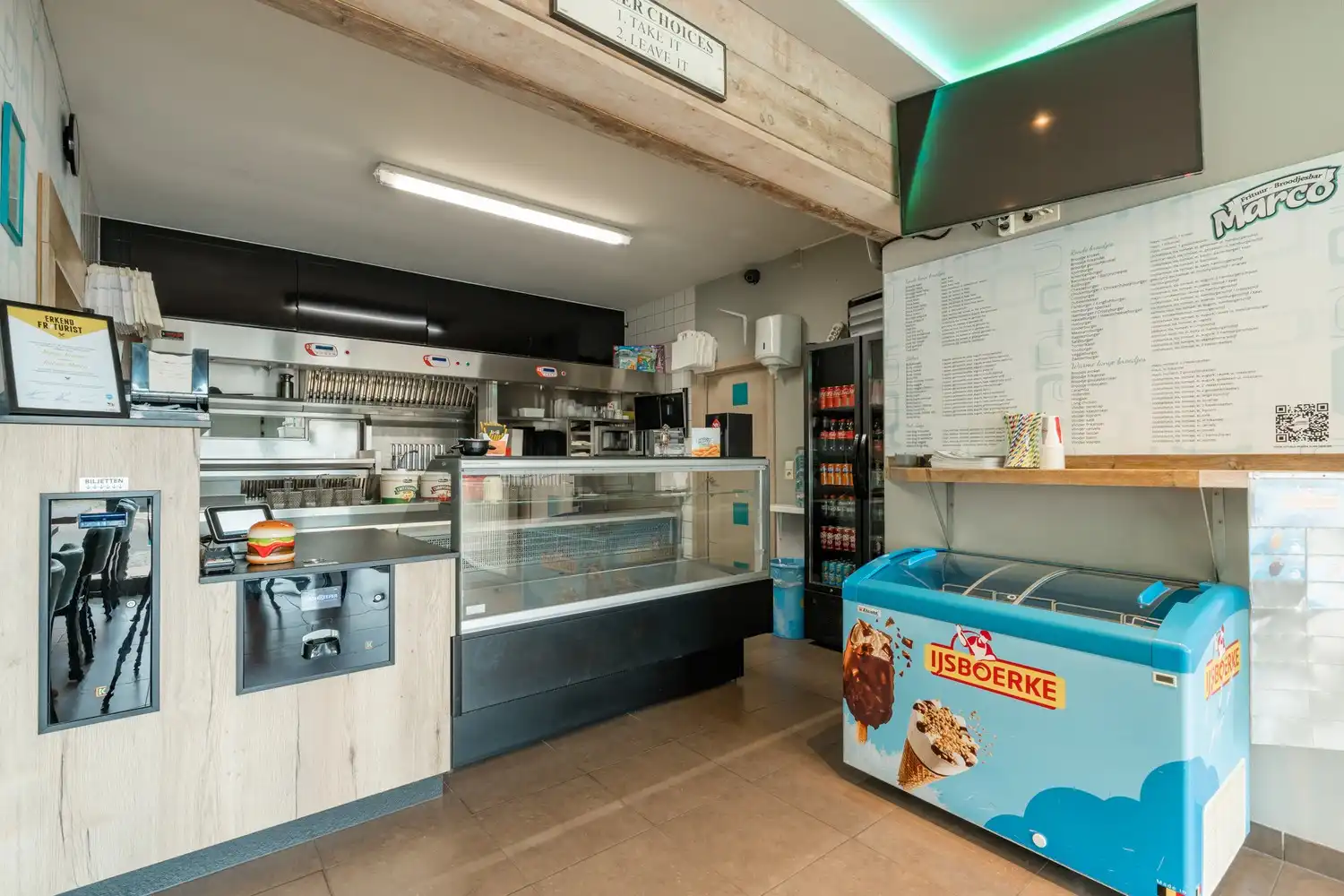 Bekende frituur met super mooi duplex appartement en zwembad te Achel foto 5