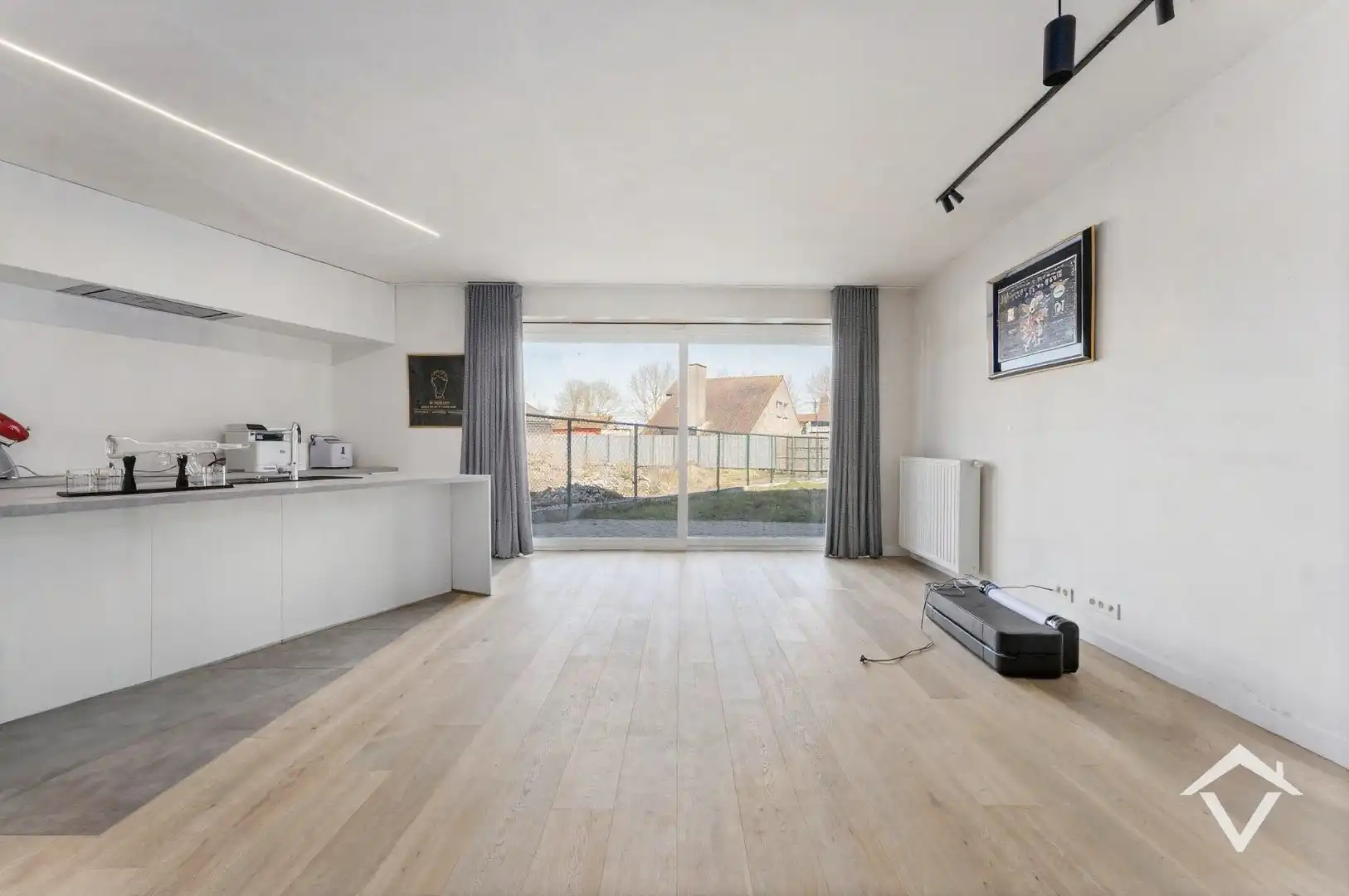 Gelijkvloers appartement met garage te Leke foto 7