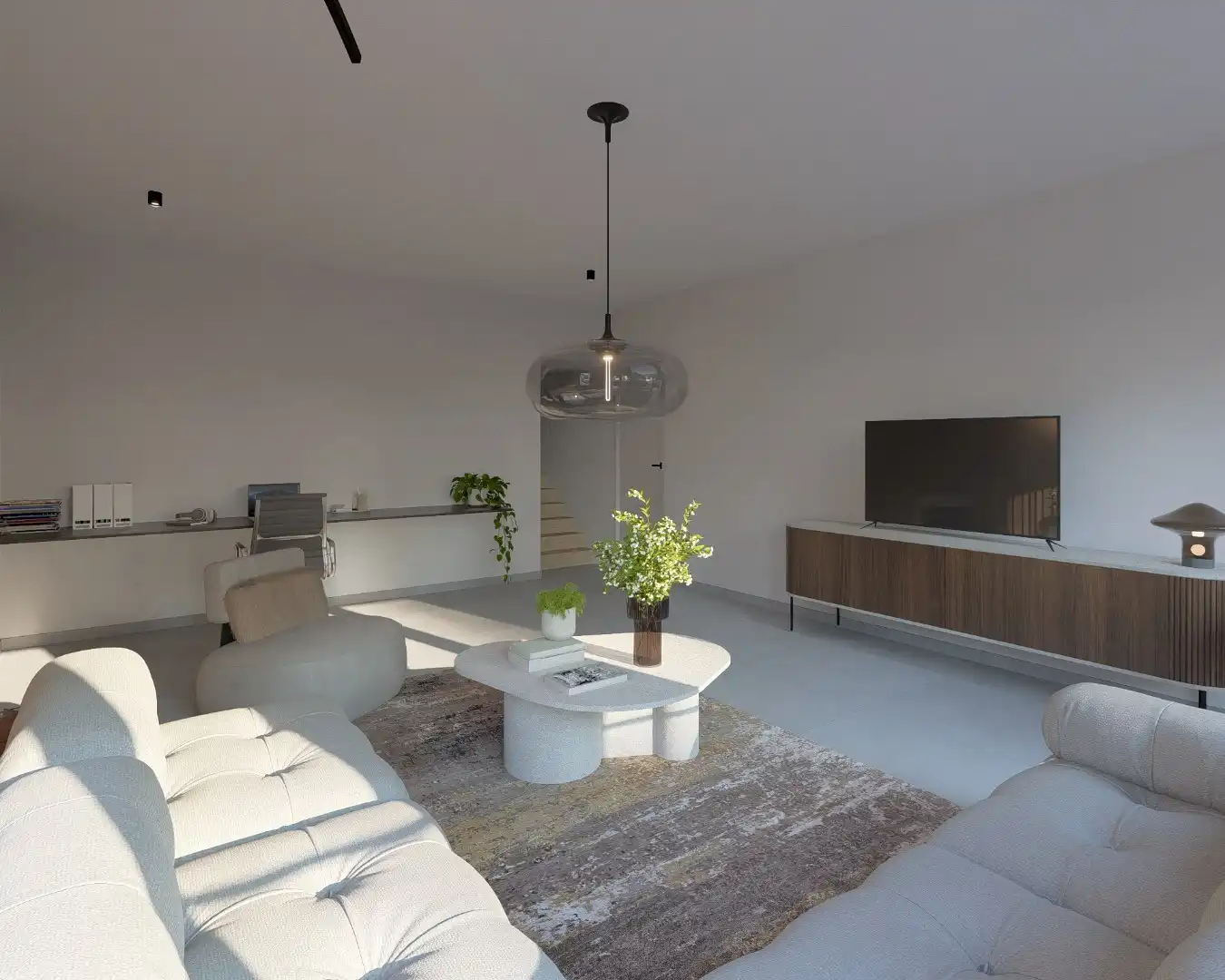 Hoogwaardig afgewerkte halfvrijstaande nieuwbouwwoning op een perceel van 8a42ca te As! foto 14