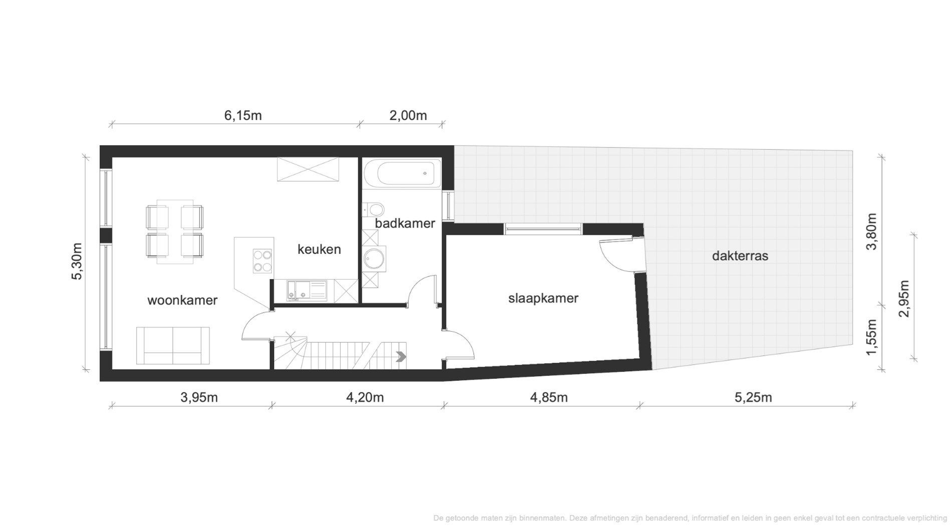 Appartement  met  onder een handelspand of andere mogelijkheden foto 24