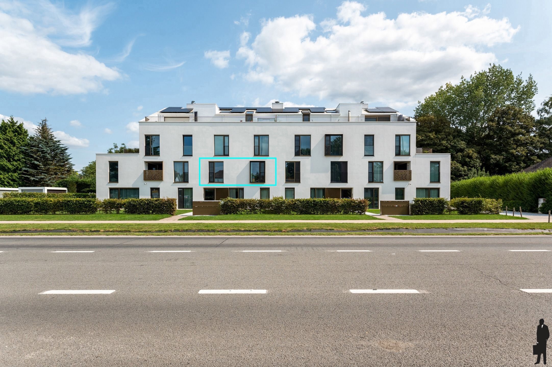 Recent appartement met 2 ruime slpks & terras met groenzicht foto {{pictureIndex}}