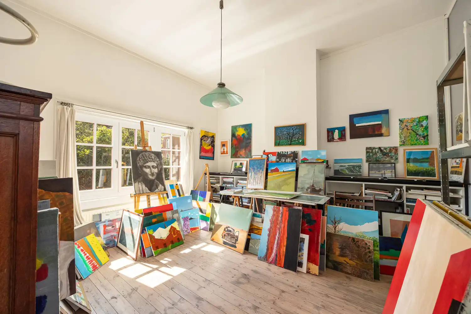 Unieke halfopen parkwoning (230m²) met schitterende Art-déco elementen op toplocatie tegenover het Te Boelaerpark foto 30