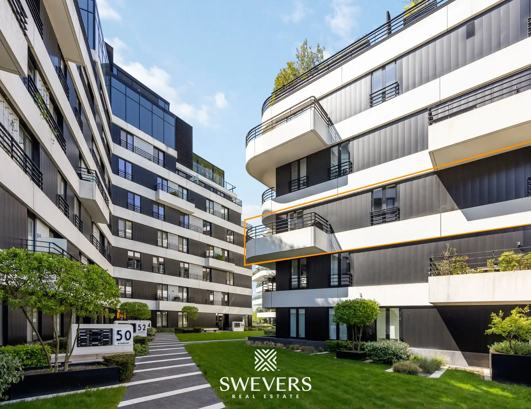 Luxueus appartement met zicht op het kanaal en ruim terras op zuidzicht in Hasselt foto 24