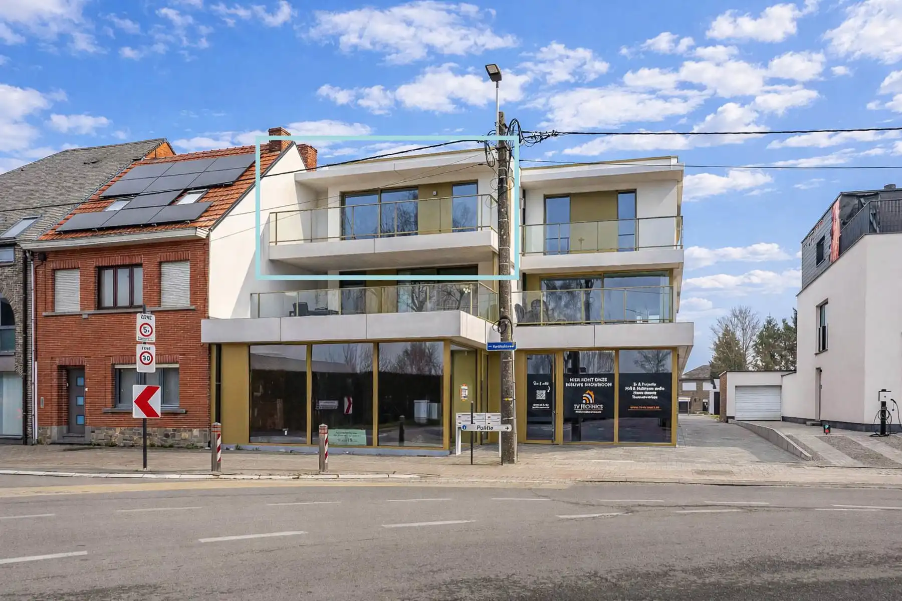 Fantastisch nieuwbouw appartement (BEN) met groot terras, lift en garage te Londerzeel foto {{pictureIndex}}