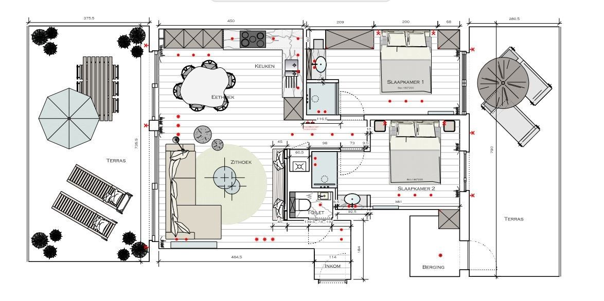 PENTHOUSE vlakbij ZEEDIJK met RUIME TERRASSEN foto 21