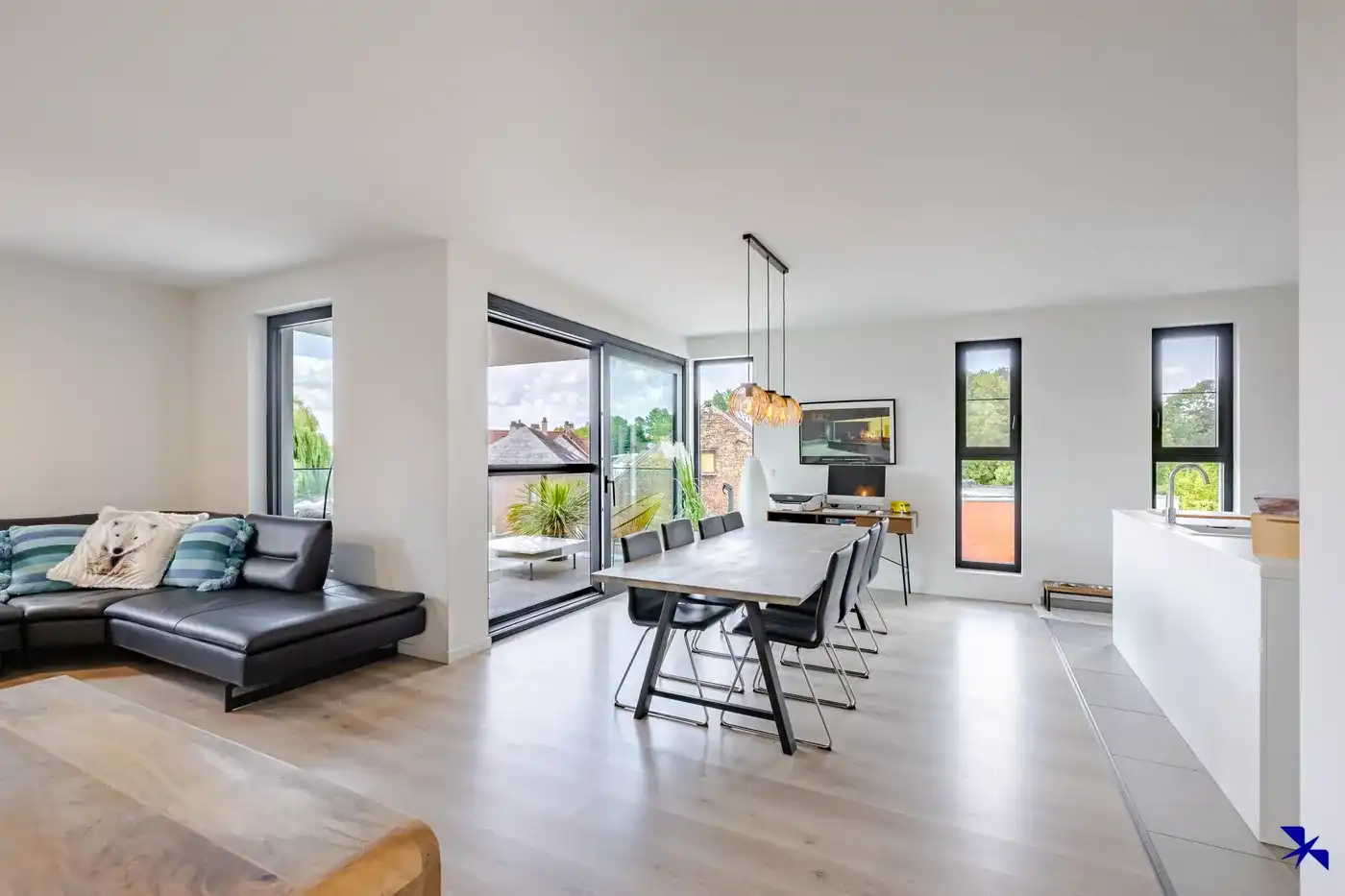 3 slpk appartement in recent gebouw met zonneterras foto 4