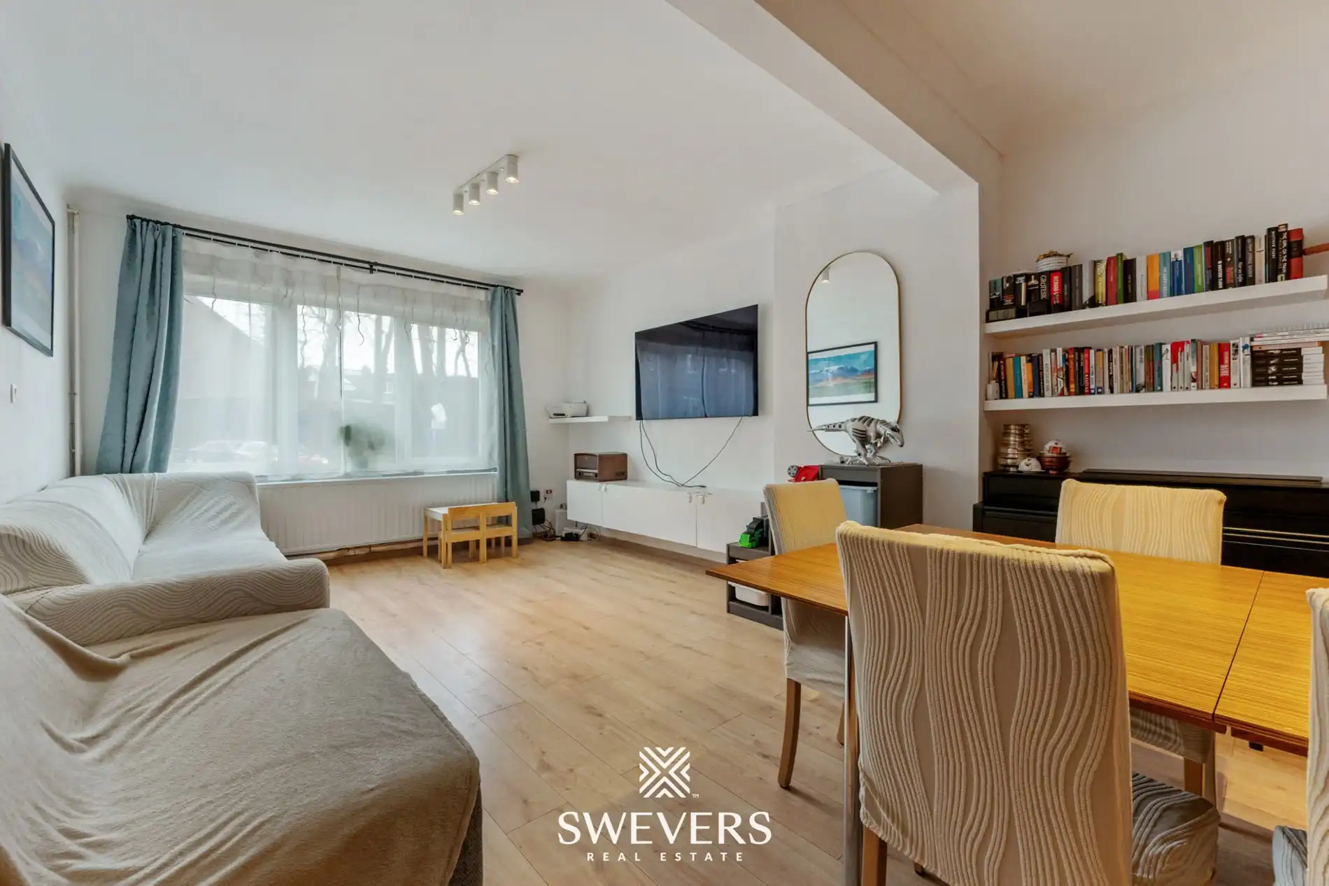 Gelijkvloers appartement met 2 slaapkamers en zuidgerichte tuin in Runkst   foto 7