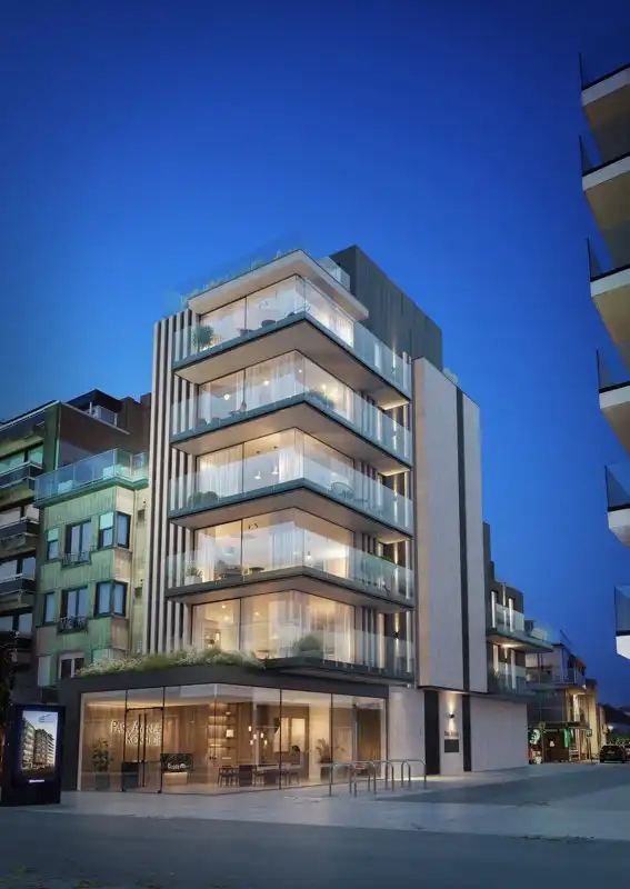 Nieuwbouwproject Park Avenue in de Zeelaan van Koksijde. foto 6