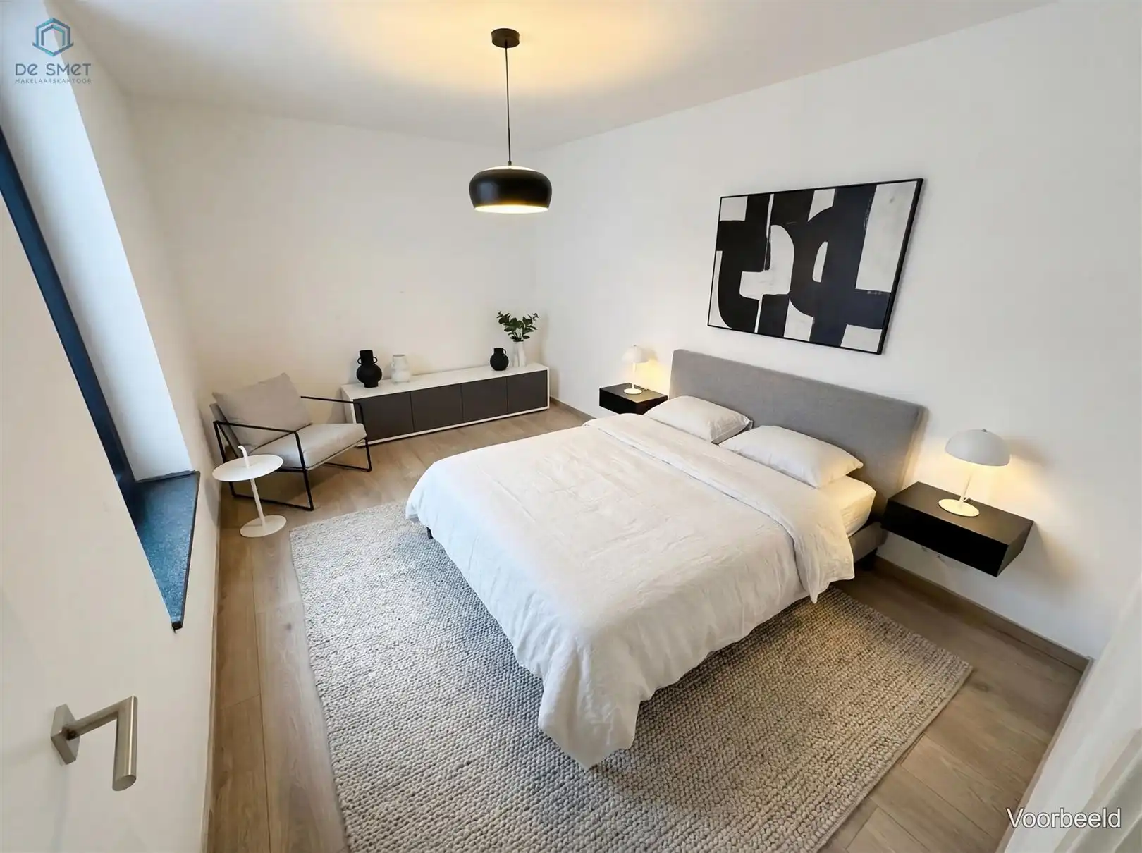 Stijlvol nieuwbouwappartement op de 1ste verdieping met 2 terrassen & 2 slaapkamers centrum Zandbergen foto 10