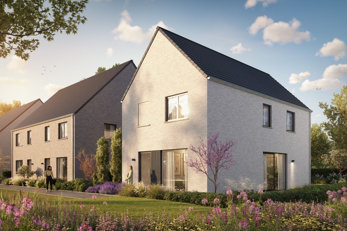 Energiezuinige open bebouwing op centrale en groene locatie in Belsele foto {{pictureIndex}}