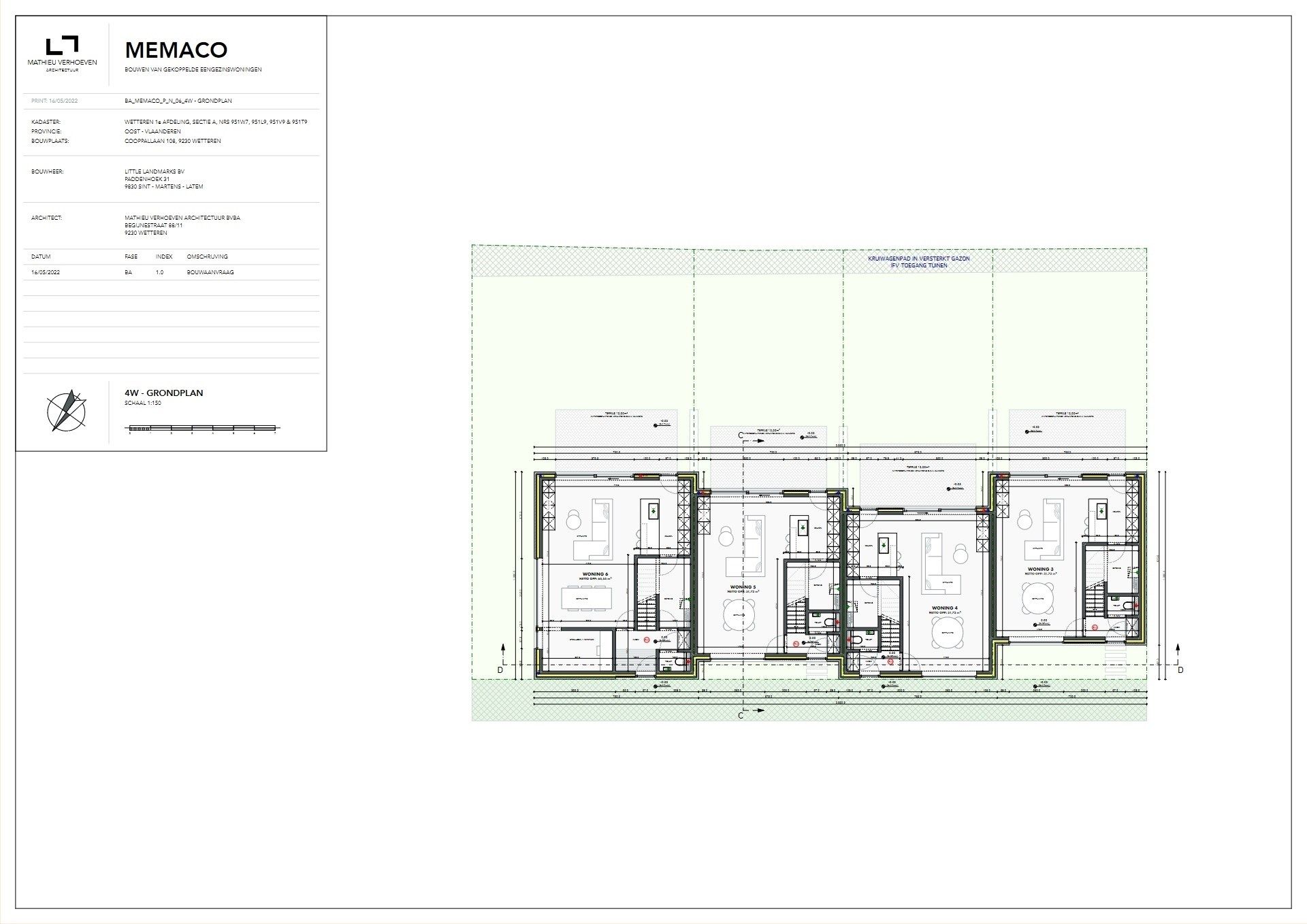 Prachtige nieuwbouwwoningen met tuin aan 6% BTW in Wetteren foto 25