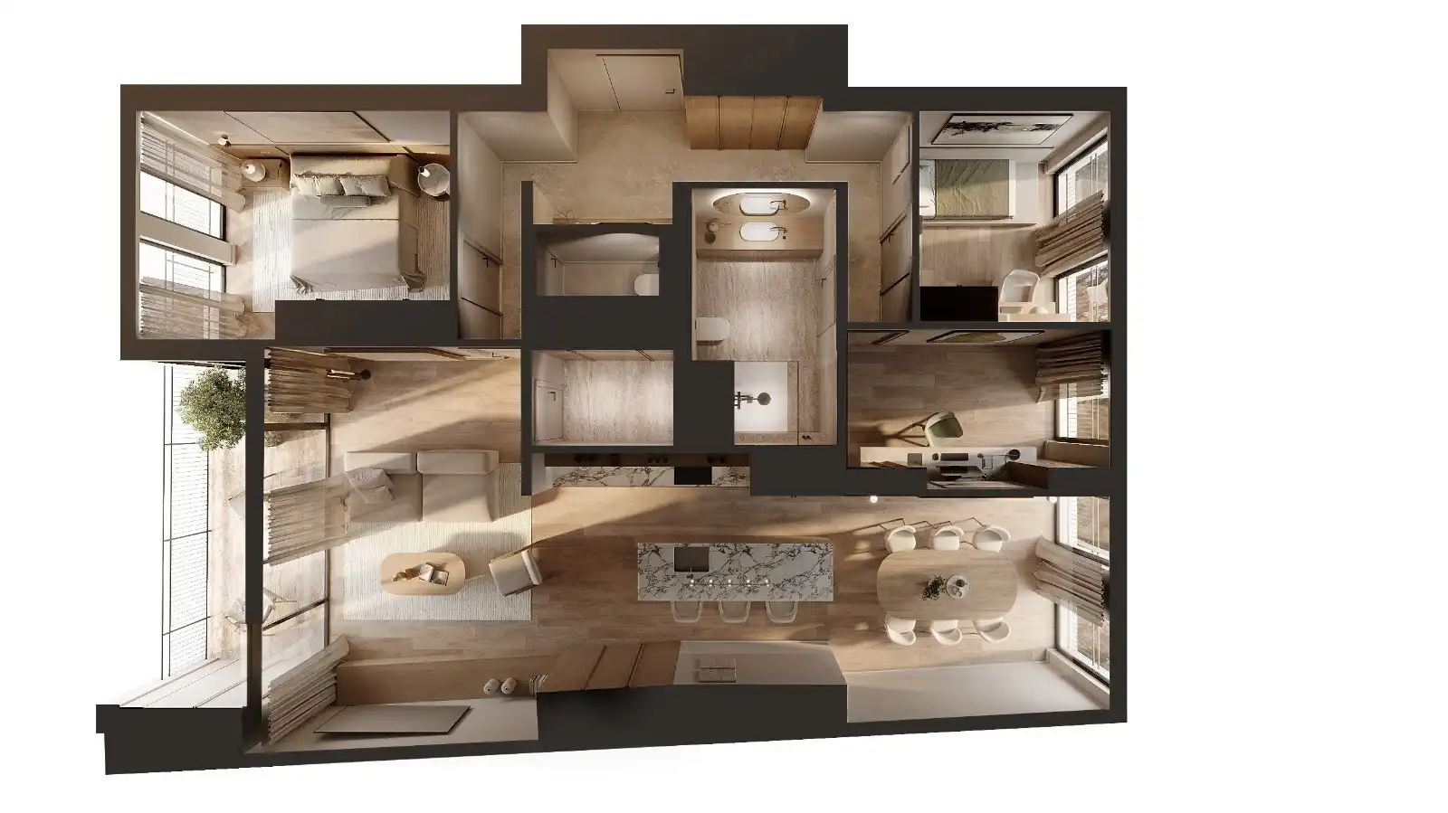 NIEUWBOUW APPARTEMENT MET 3 SLAAPKAMERS+TERRAS foto 10