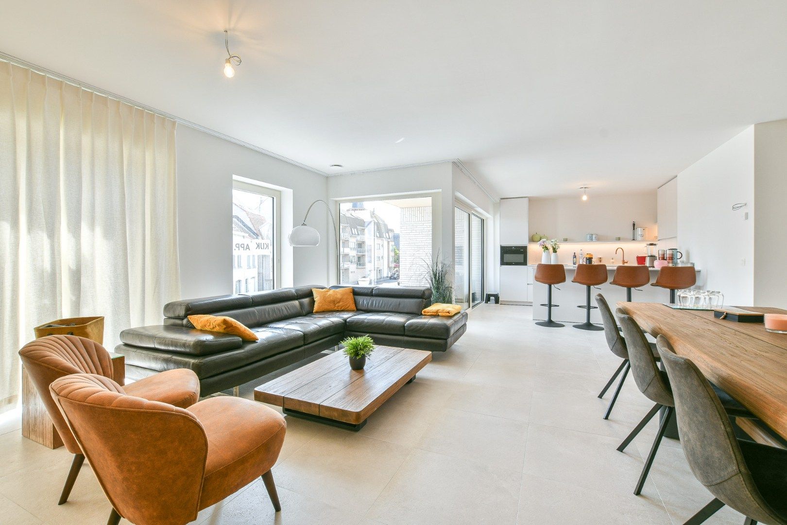 Prachtig nieuwbouwappartement met 2 slaapkamers op toplocatie te Wenduine! foto {{pictureIndex}}