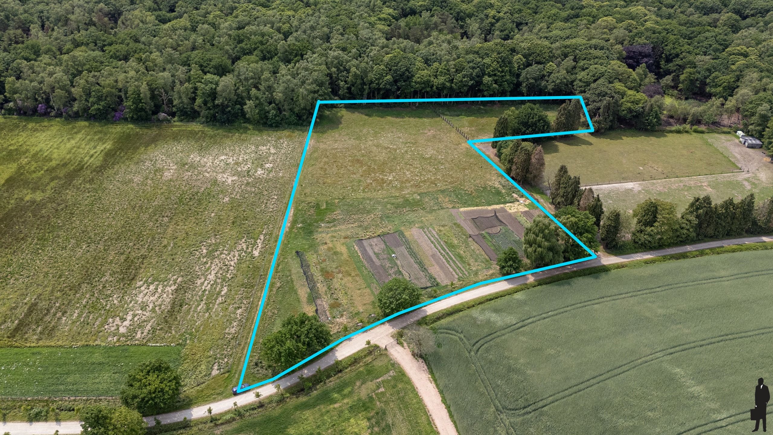 Weidegrond van ca. 16909 m² te Gooreind foto 2