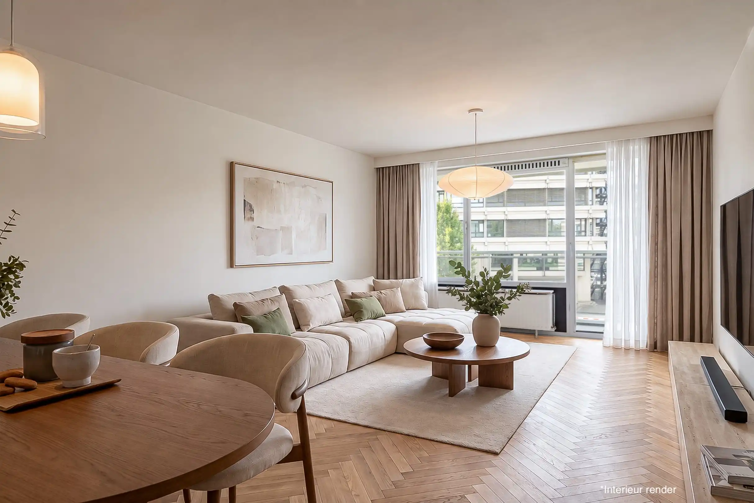 Ruim en energiezuinig (B) appartement met 2 terrassen met alles op wandelafstand in centrum Hasselt foto 3
