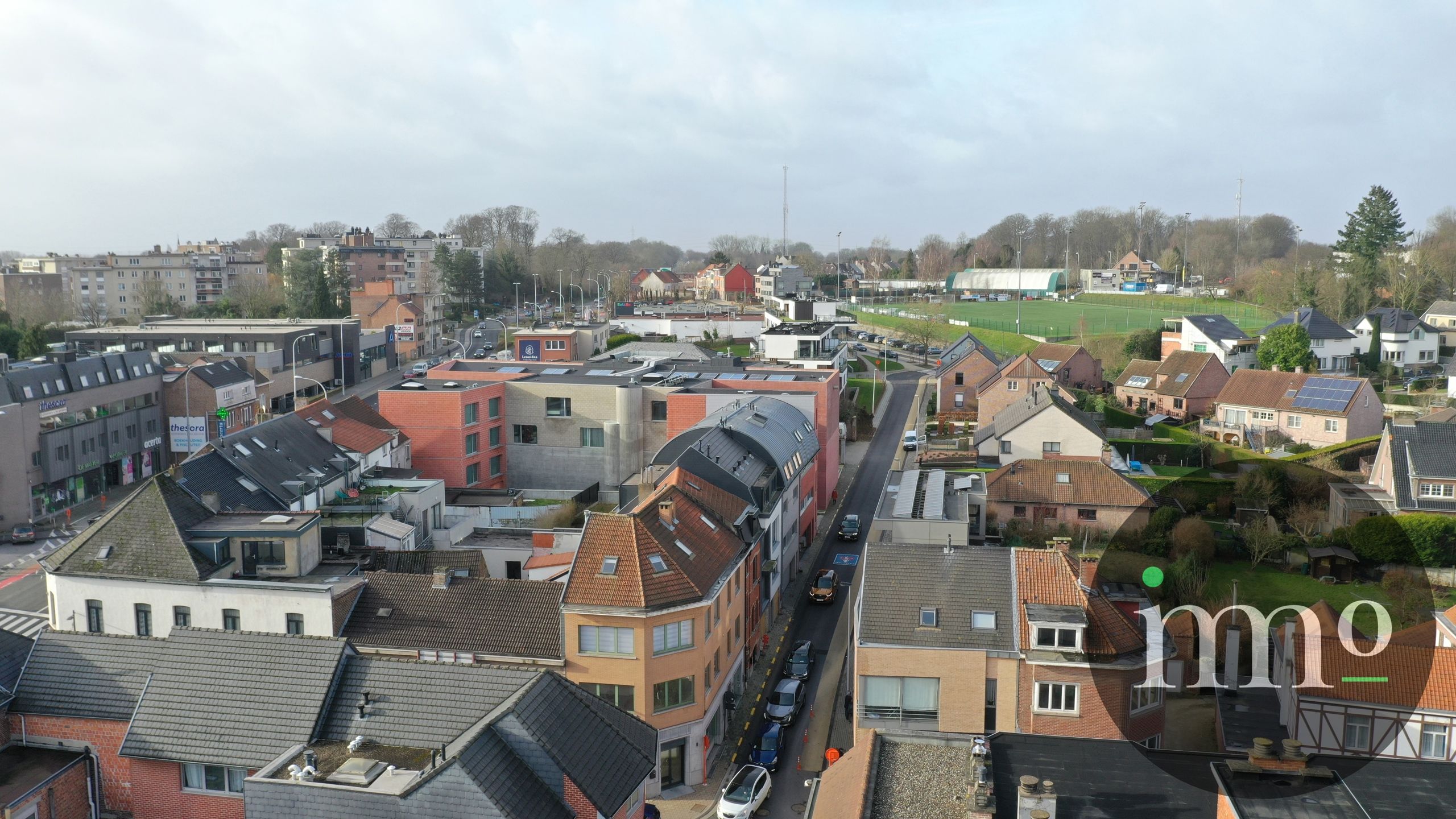 Appartement met Commerciele ruimte/Opslag/berging in. centrum Dilbeek foto 2