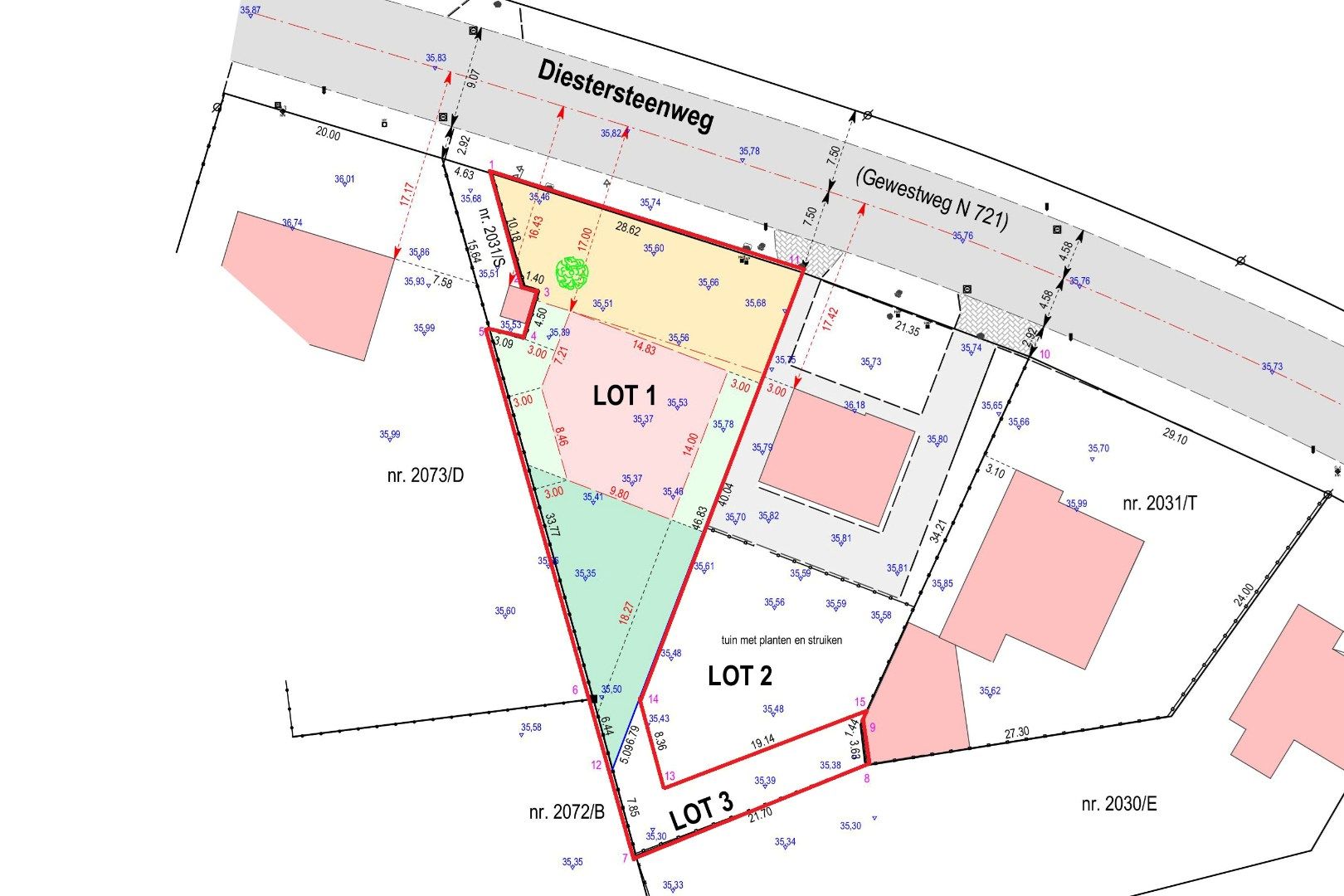 Neeroeteren: Bouwgrond van 8 a 40 ca voor open bebouwing. foto 2