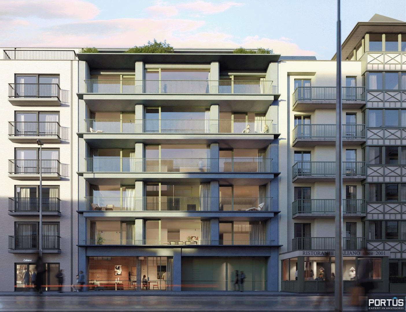 Nieuwbouwappartement met 2 slaapkamers te koop in Residentie Josef Albers te Oostduinkerke  foto 21