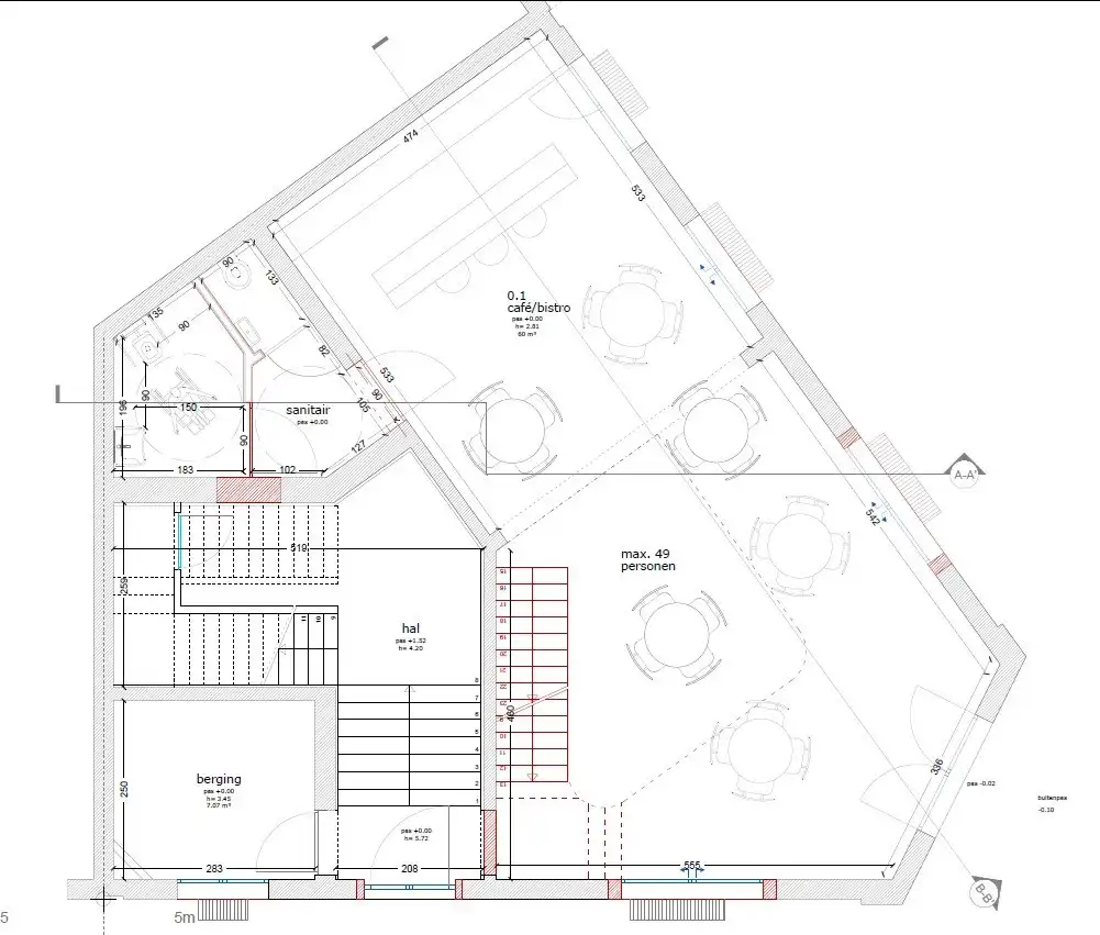Exclusief Handelsgelijkvloers/Kantoor met Mezzanine – Hoekligging Montignystraat / Amerikalei foto 3