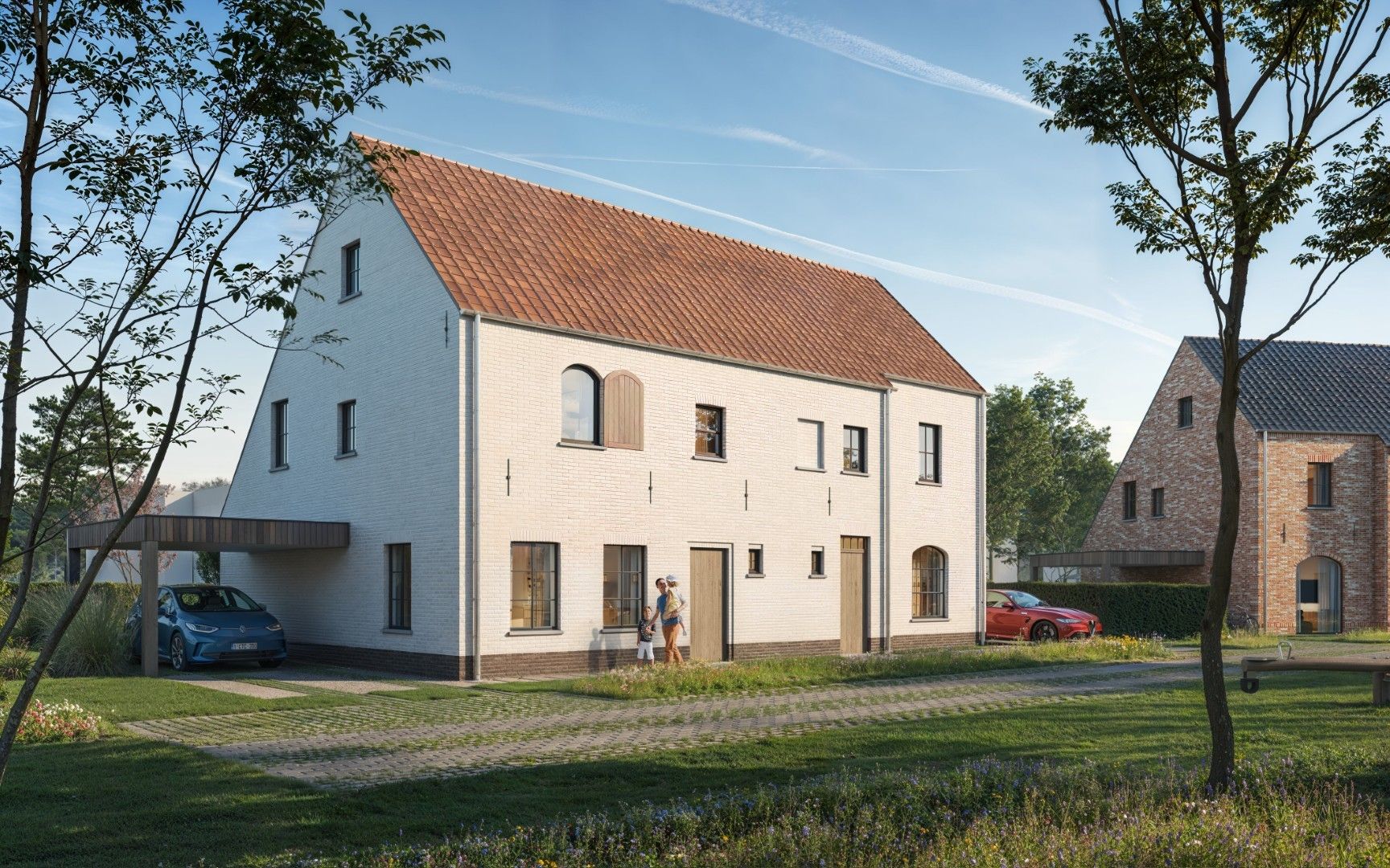 Ruim wonen in een groene nieuwe wijk in Merelbeke foto 3