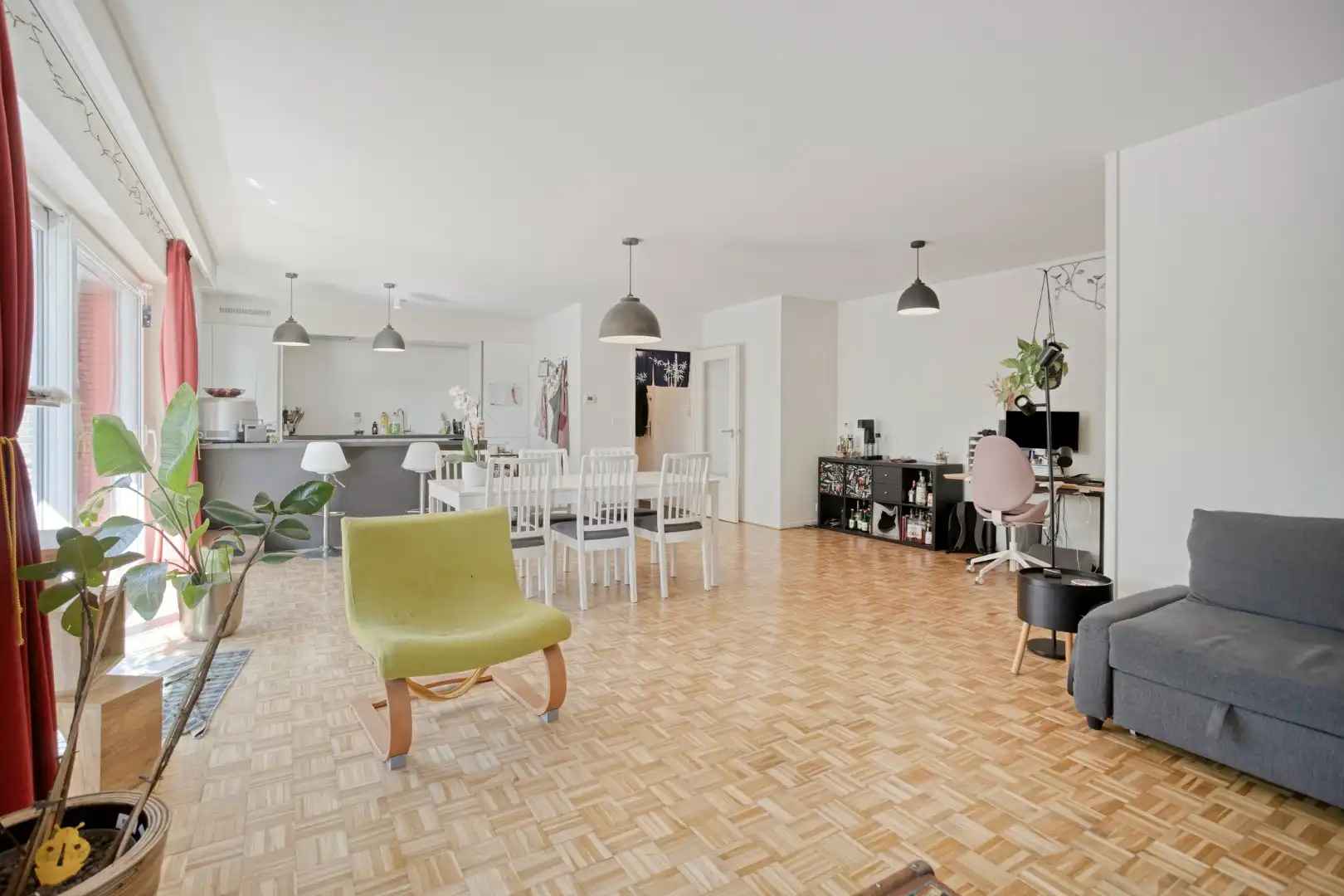Gunstig gelegen gerenoveerd appartement met 2 ruime slaapkamers en groot terras vlakbij Leuven - EPC 186 kWh/m² - bewoonbare oppervlakte 104 m²     foto 8