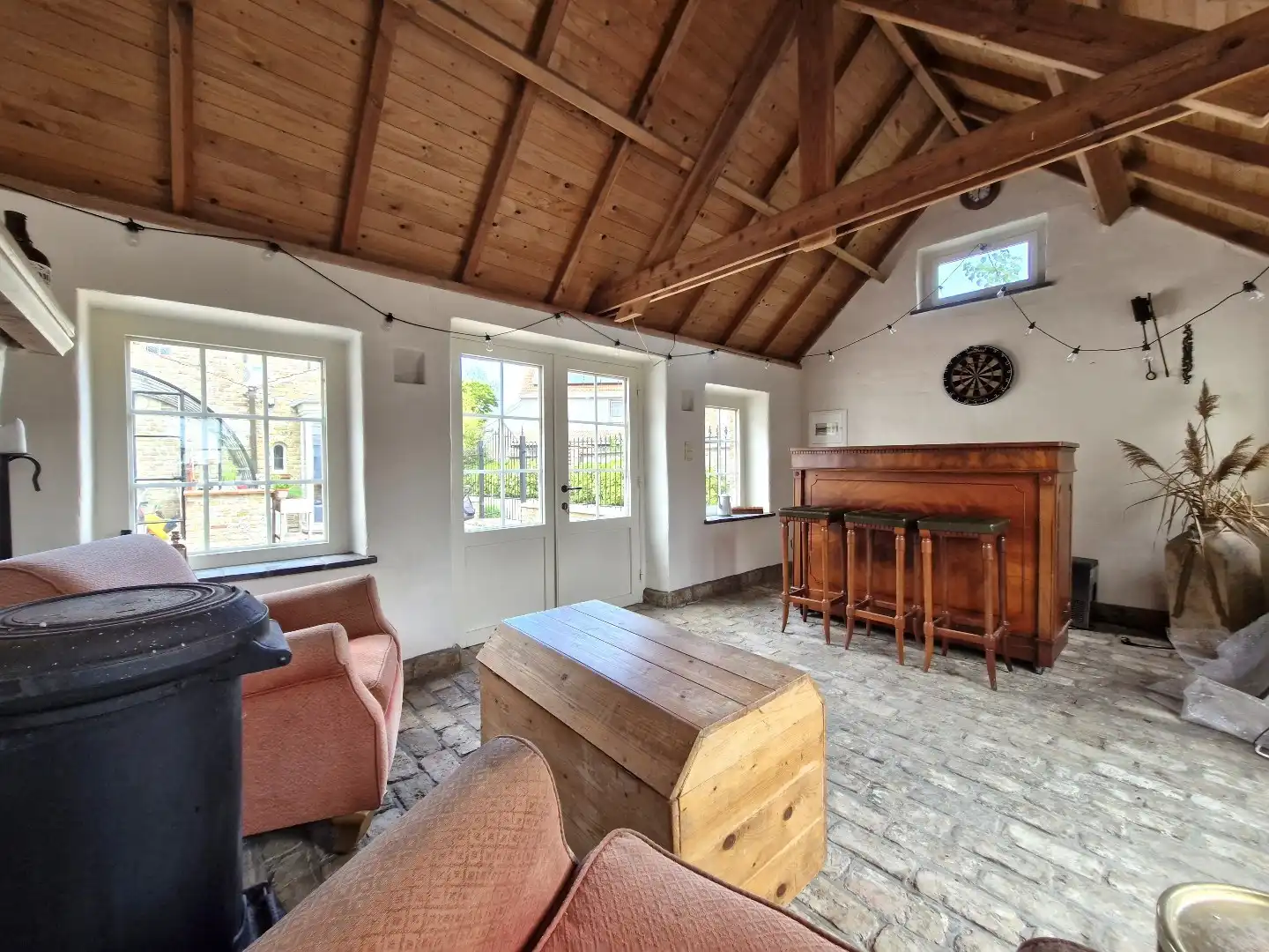 Uiterst charmante halfopen bebouwing met weidse zichten op een perceel van 2012m²  foto 19