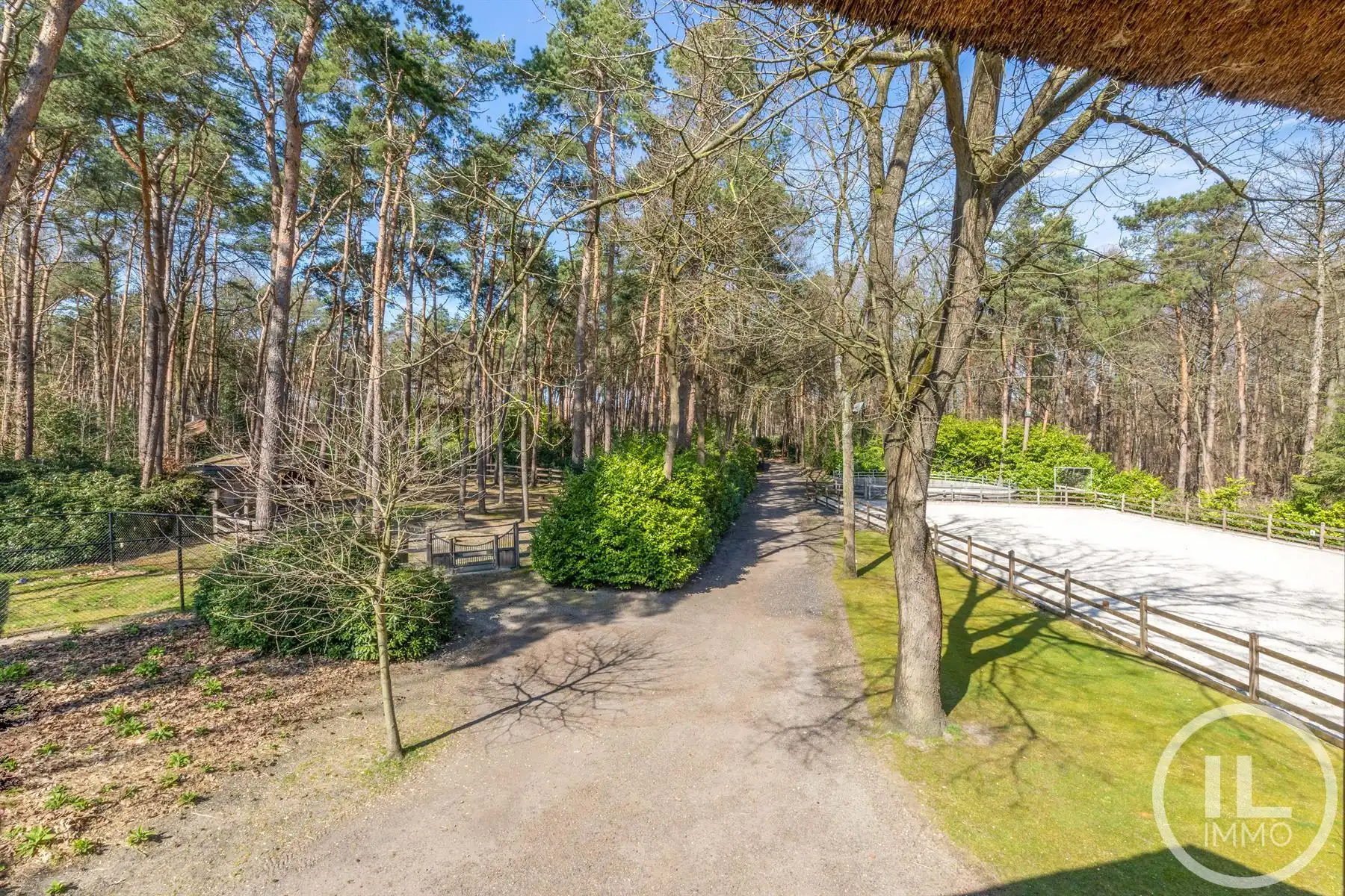 Schitterend domein van 7,7 ha met prachtige villa, zwembad, guesthouse, ruime schuur en uitgebreide paardenfaciliteiten. foto 46