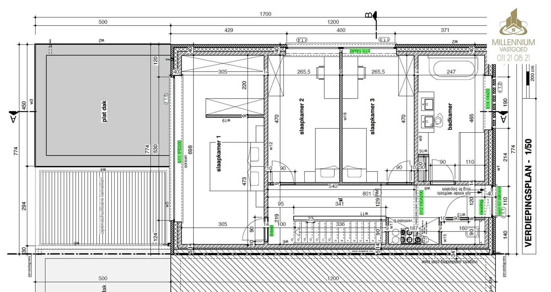 Bouwgrond Halfopen Bebouwing in Zutendaal, 776 m foto 4