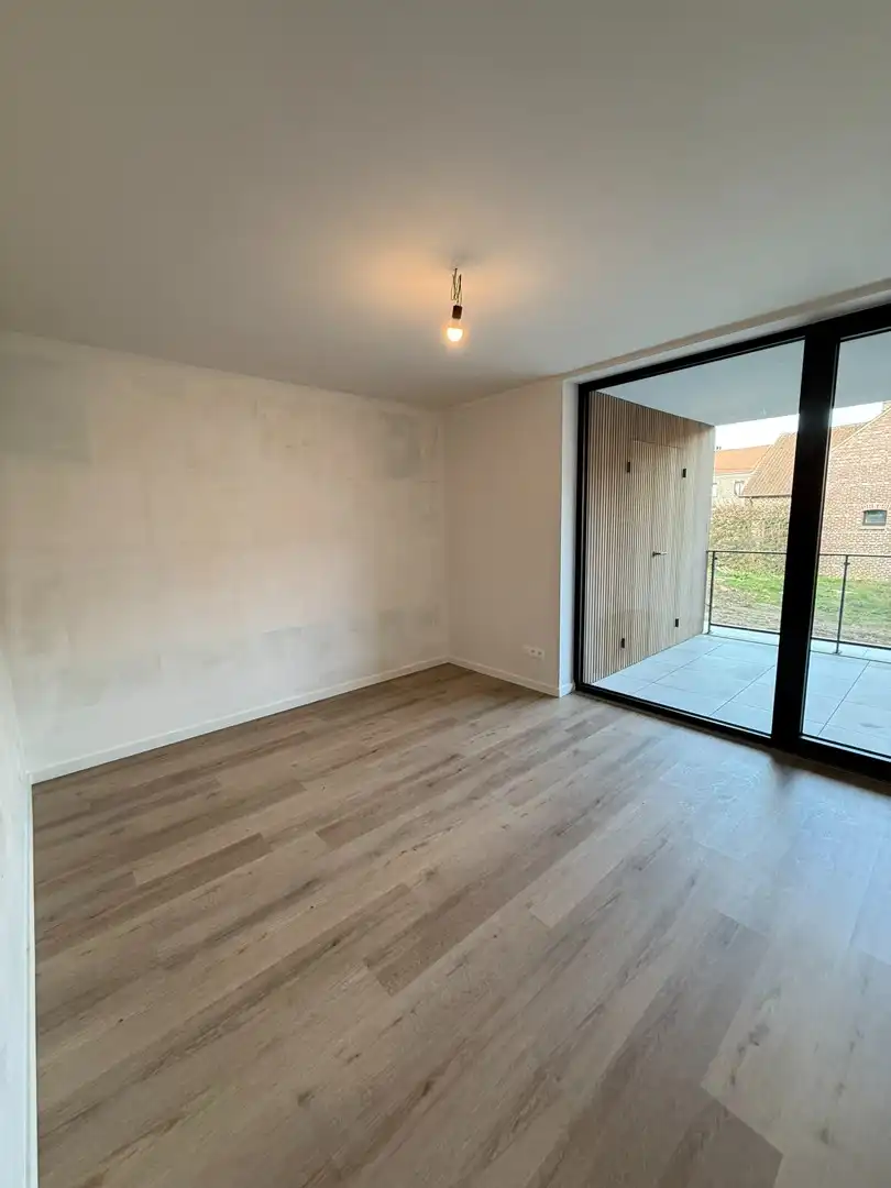 Instapklaar en energiezuinig gelijkvloers appartement met 1 slaapkamer en ruim terras te Riemst. foto 9