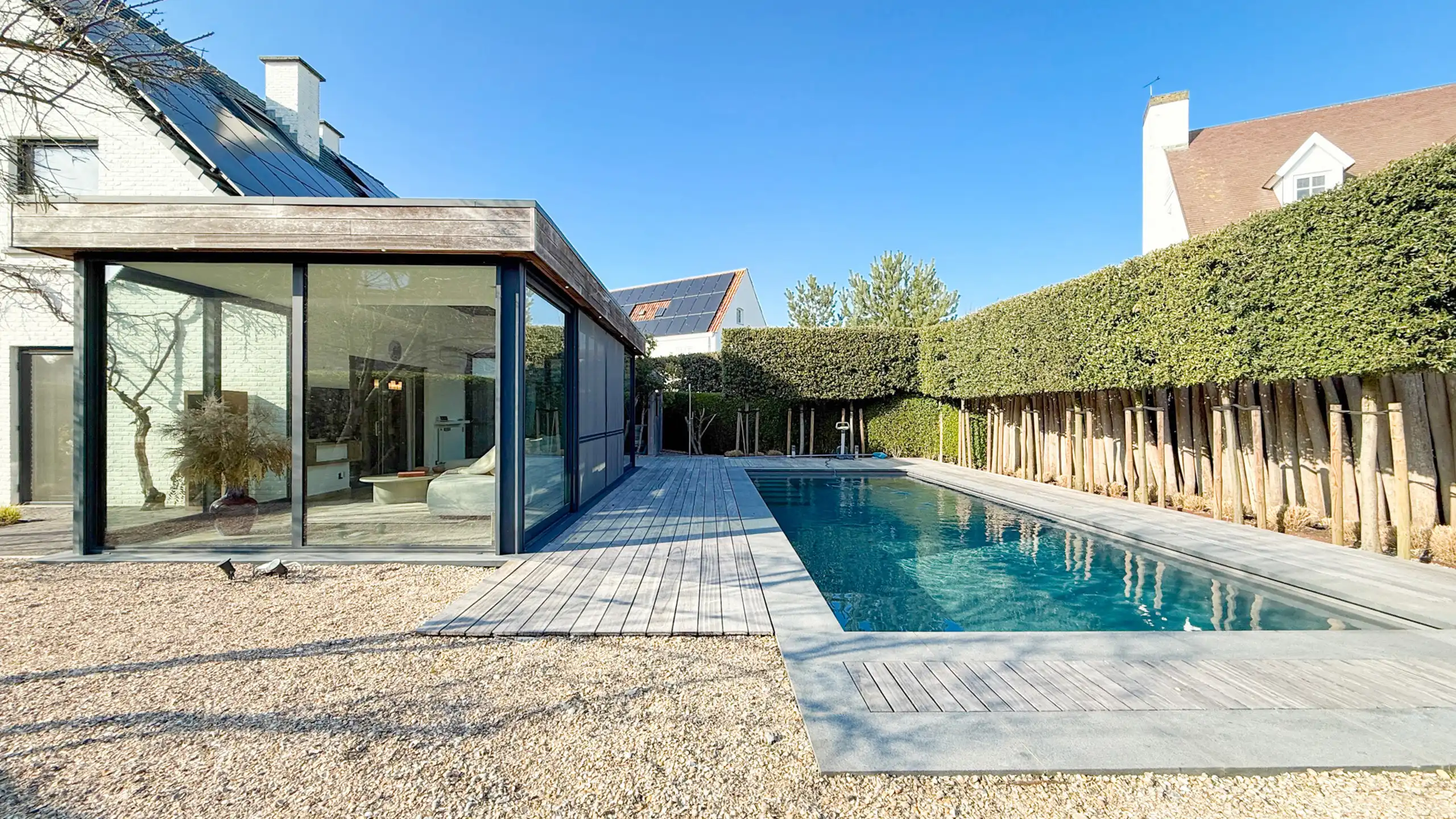 Villa met Zwembad, residentieel gelegen – Knokke foto 12